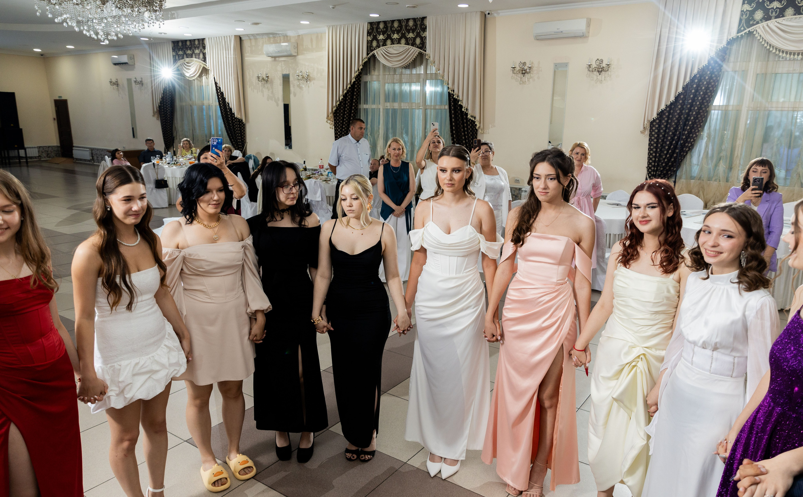 Школа № 10. Выпускной, 11 «А» класс