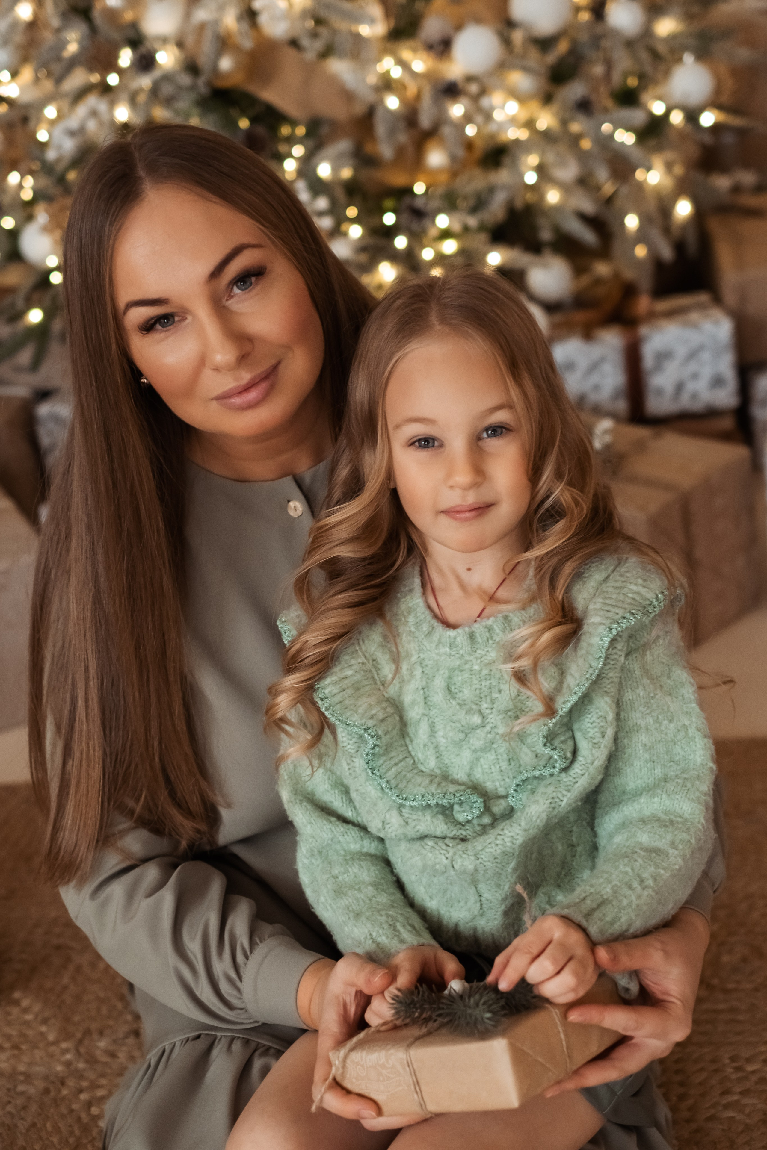 Семейная новогодняя фотосессия. Семейный и детский фотограф в Мелитополе /Наталья Зацеркляная