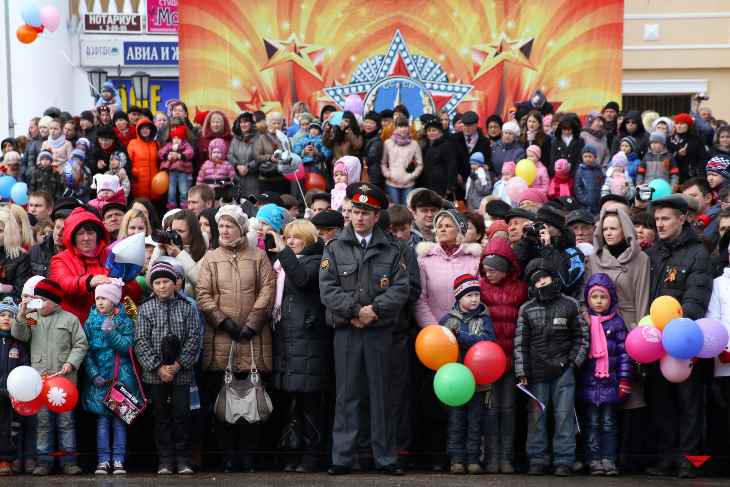 9 мая, город Печора (2013 г.)