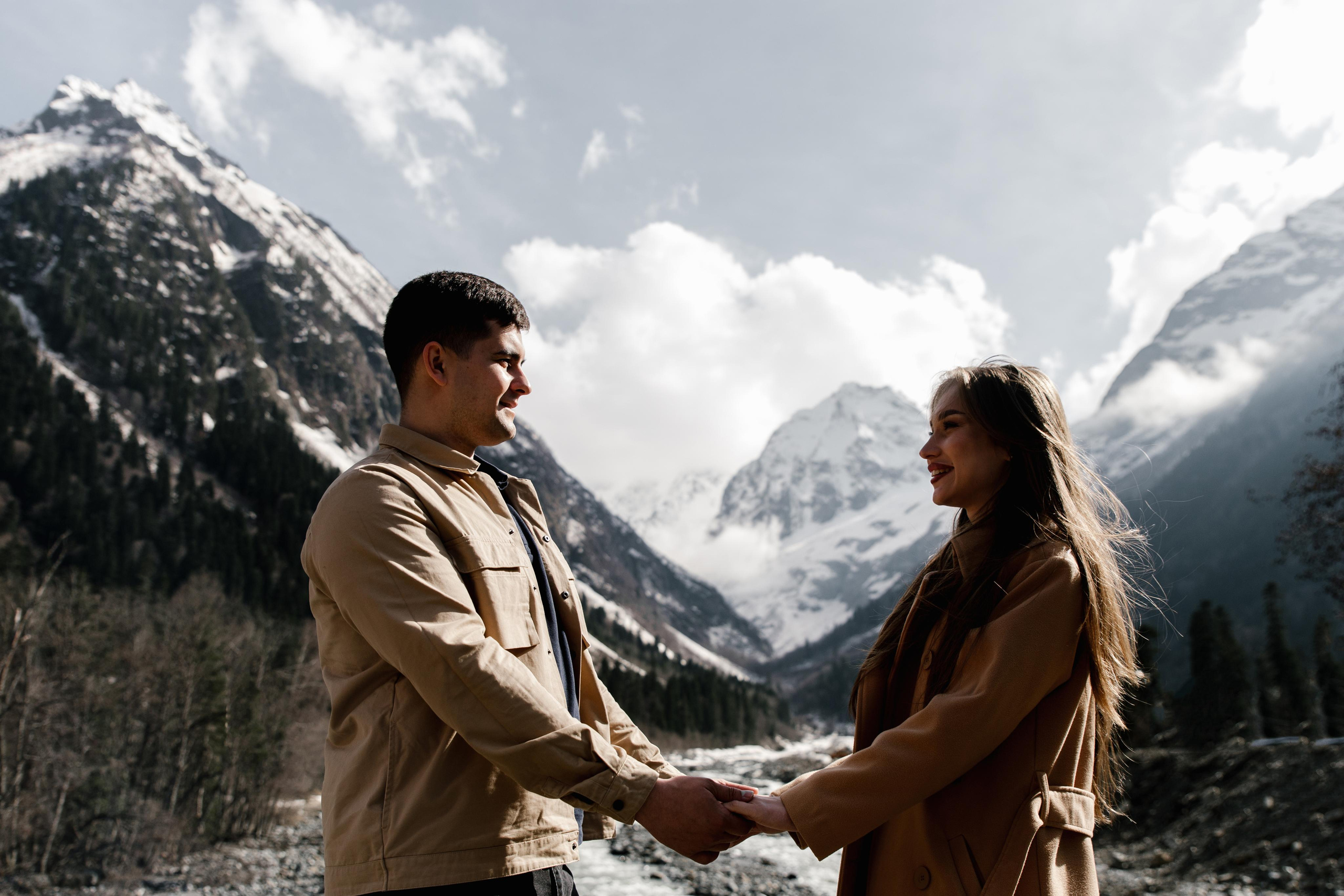 Фотоссесия в горах. Свадебный фотограф в Пятигорске и КМВ Софья Аджикеримова