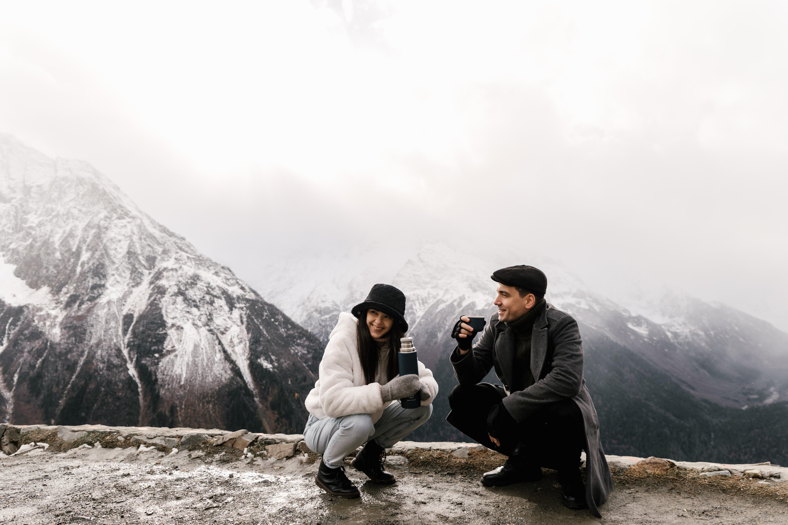 Фотоссесия в Домбае. Свадебный фотограф в Пятигорске и КМВ Софья Аджикеримова