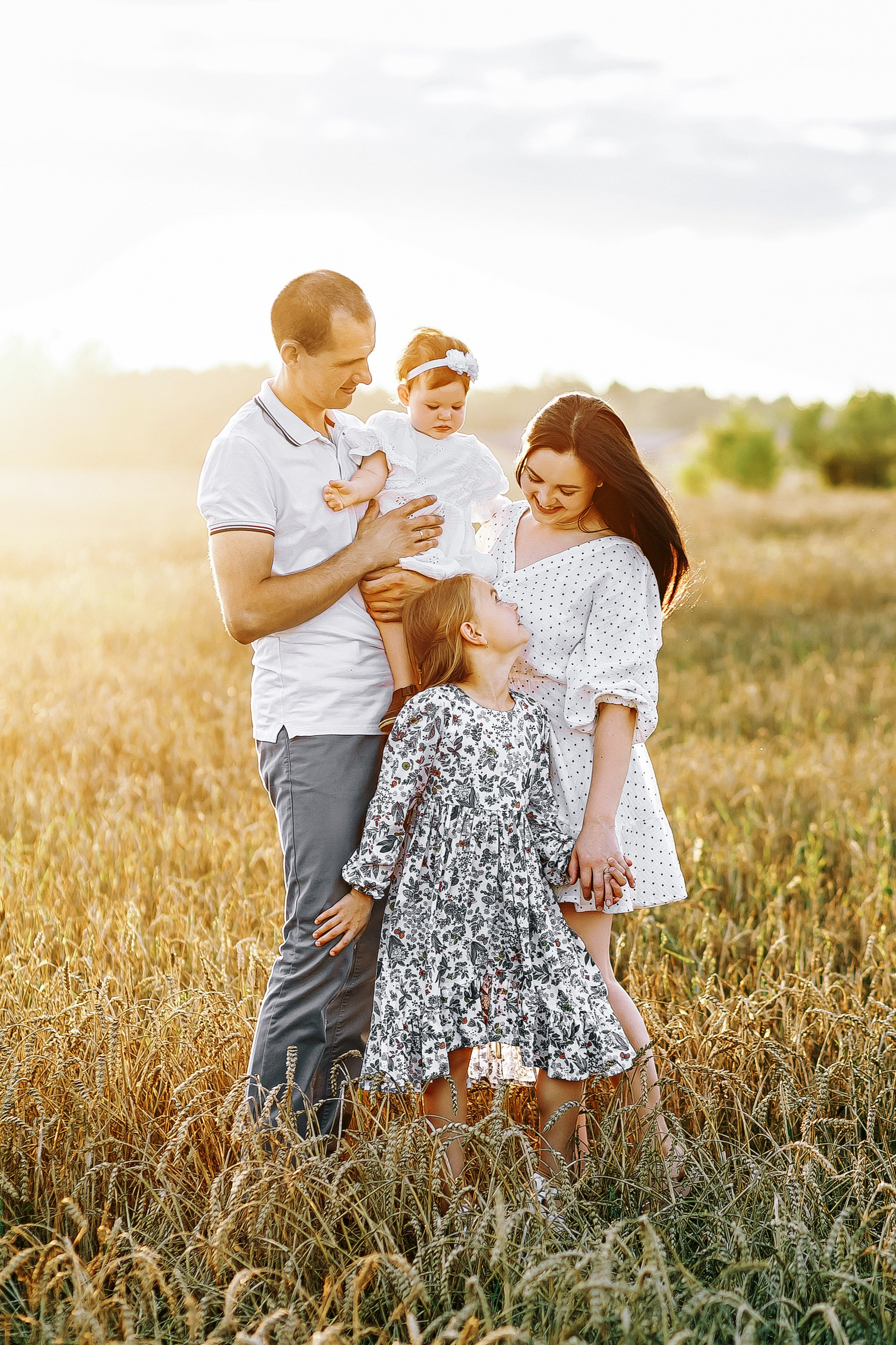 Семья Анны и Евгения. Портретный и семейный фотограф в Минске