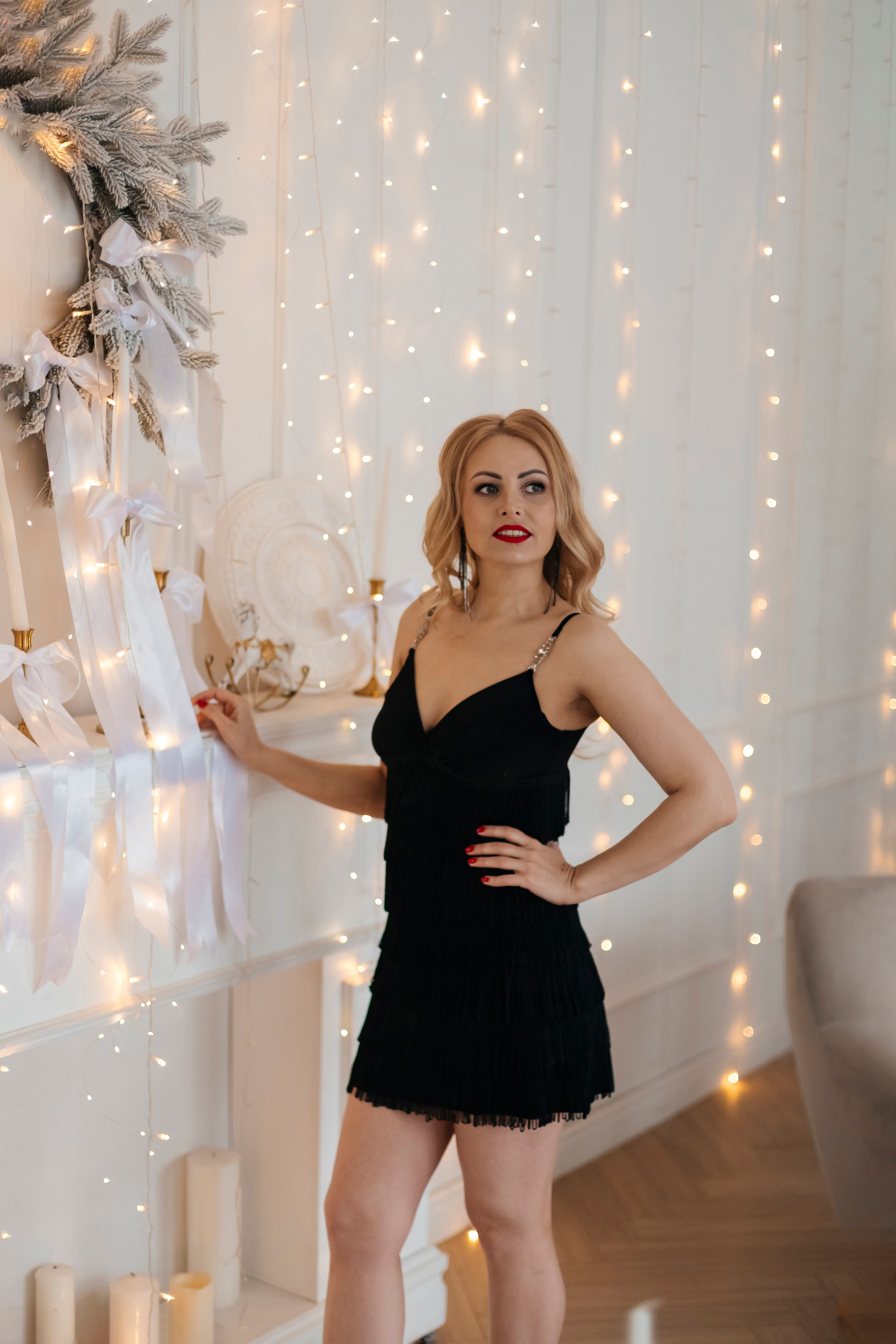 Татьяна Новогодняя съемка. Фотограф Калуга