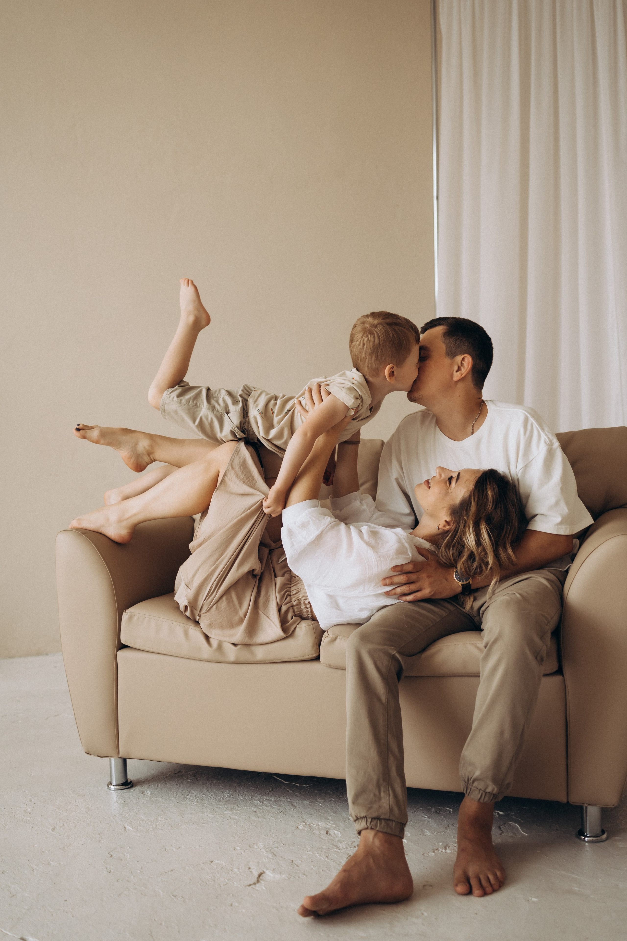 Дмитрий, Алёна и Демид. Фотограф Нижний Новгород