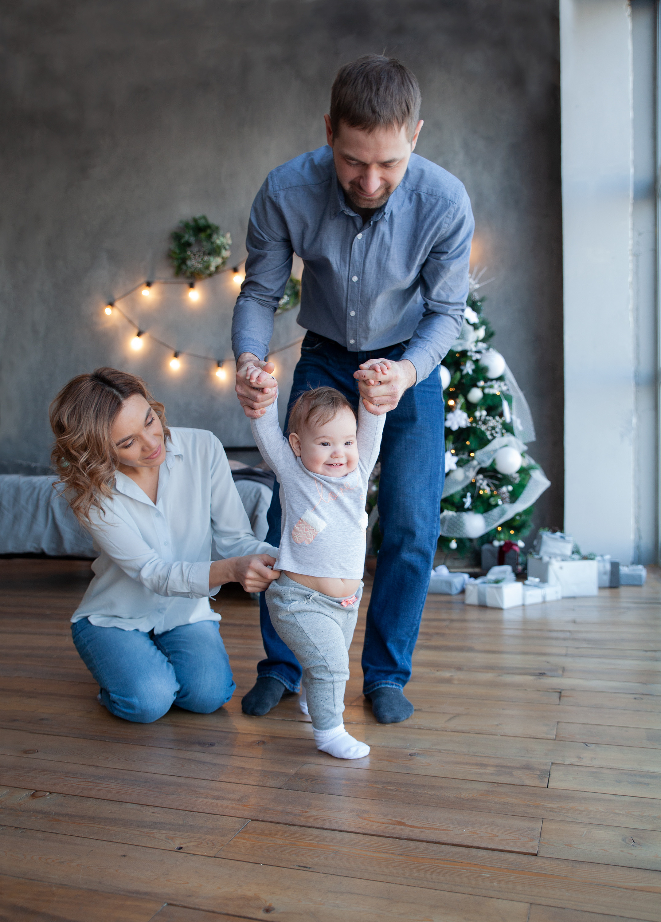 Катя, Дима и Аришка. Елена Комова Фотограф Новосибирск