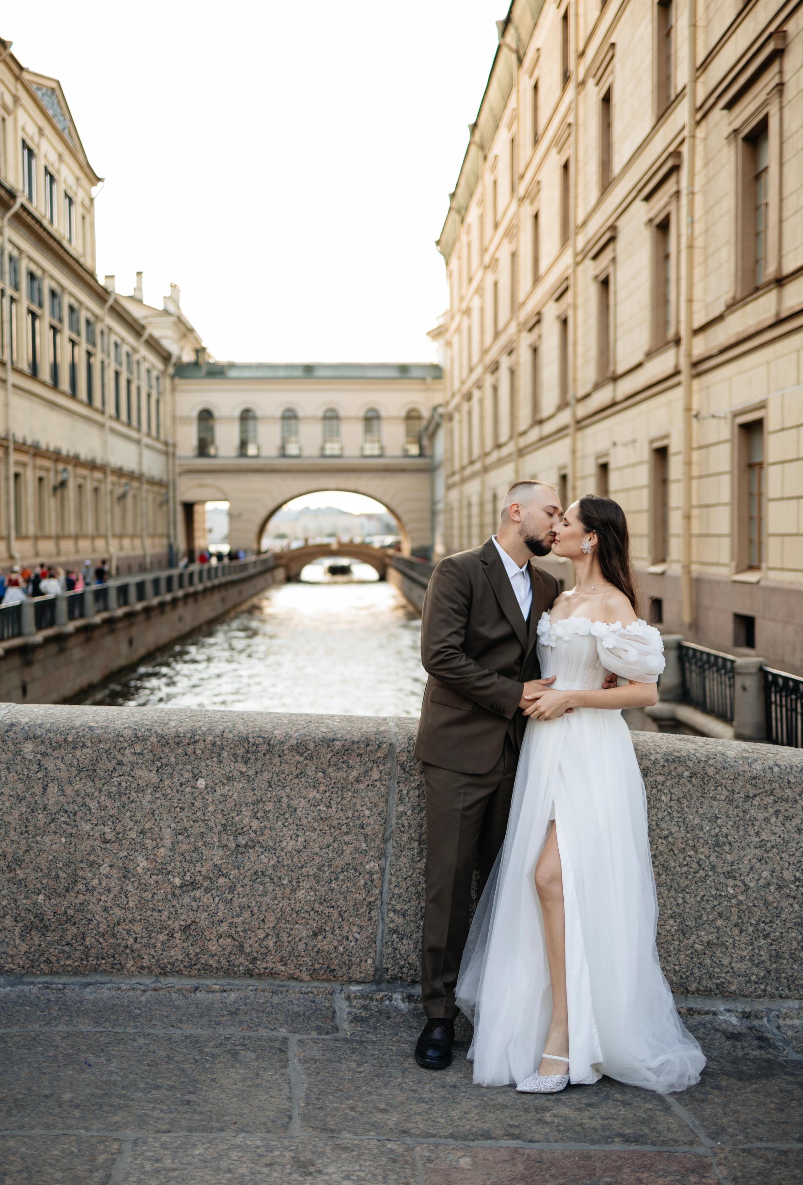 Руслан и Виолетта — Исаакий, Зимняя канавка. Боженова Елена фотограф Санкт-Петербург