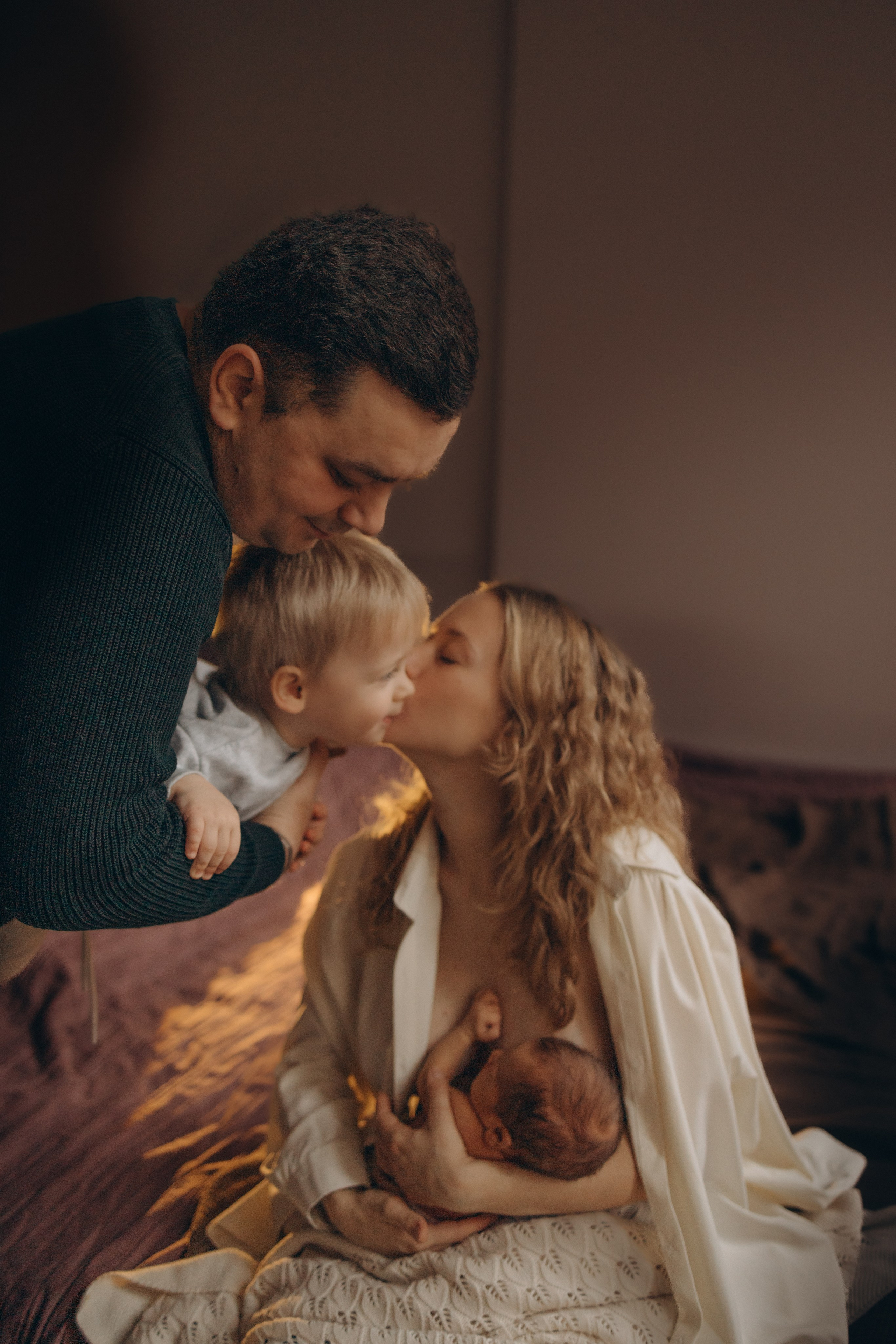 Мирон 1 неделька. Семейный и детский фотограф, женский портрет Москва Светлана Мертикова