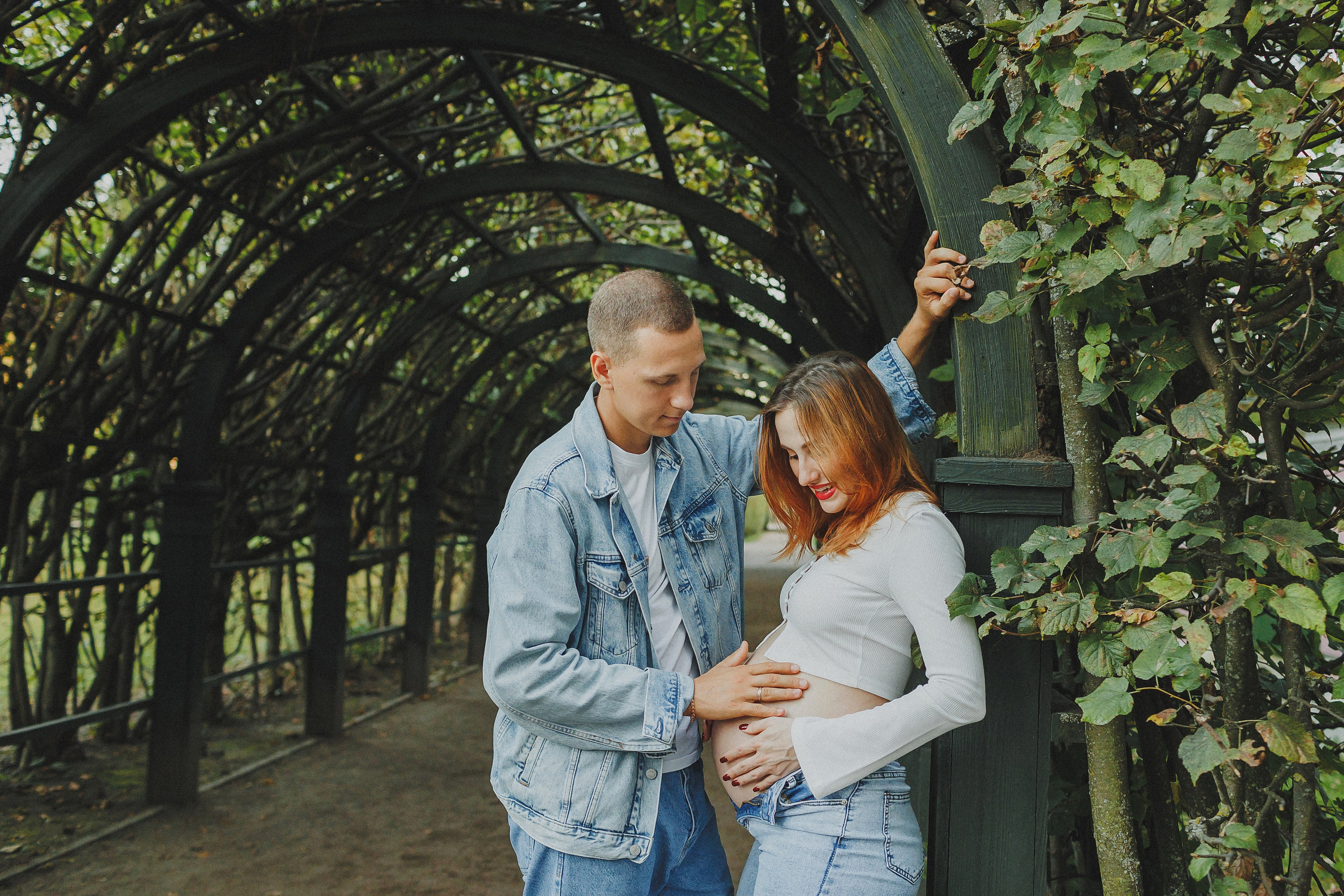 Фотосессия в ожидании в Кусково. Фотограф в Москве и Люберцах Анна Ушакова