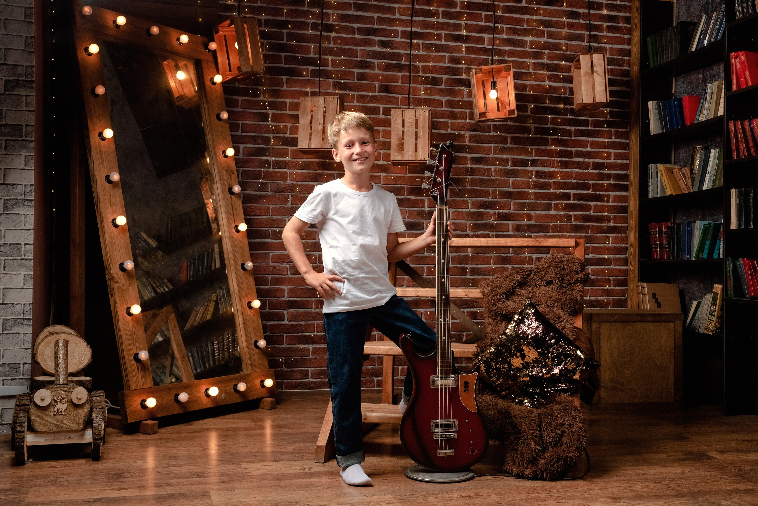 Семейная фотосессия в студии