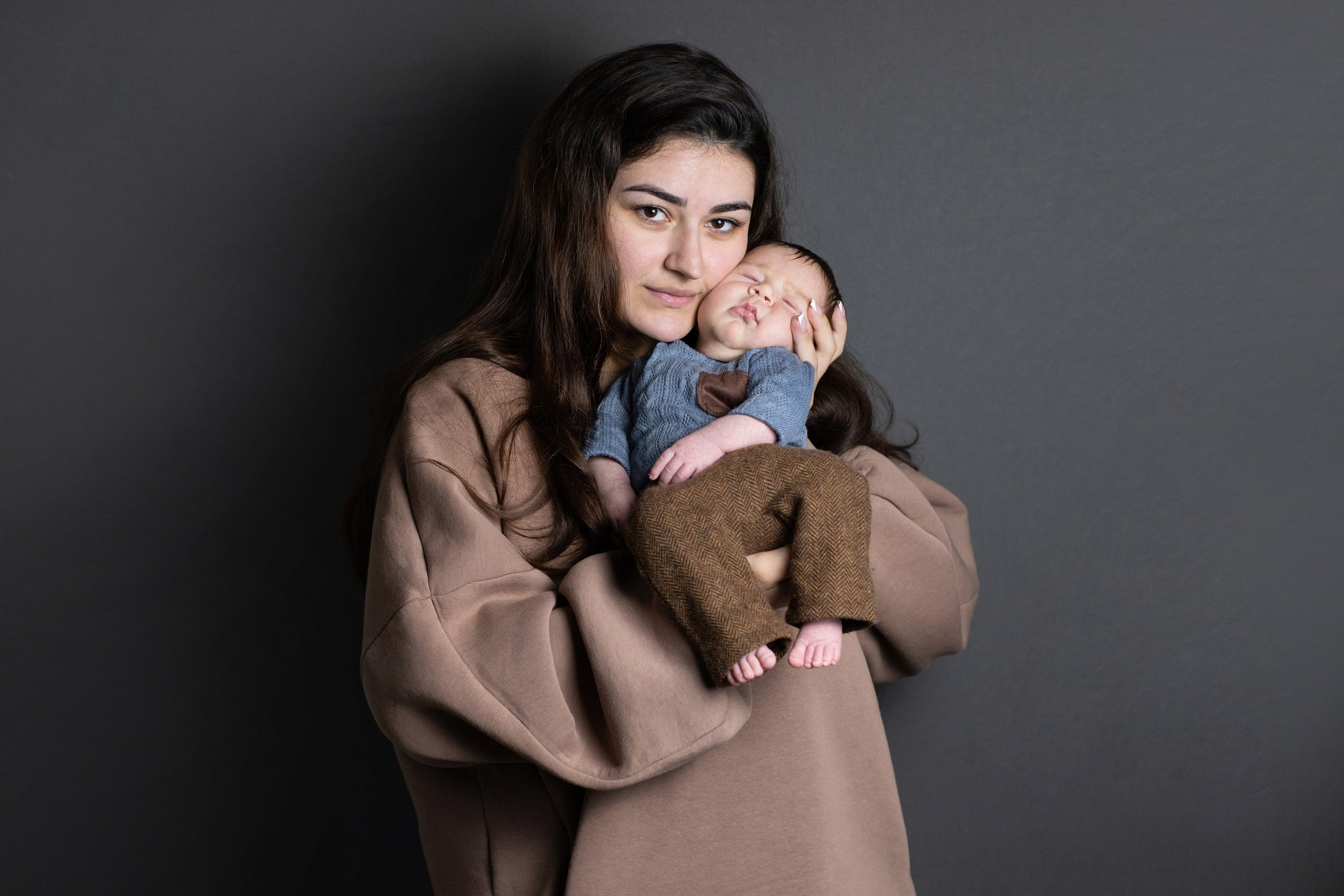 Портретные семейные. Фотограф новорожденных в Москве Кристина Ткач