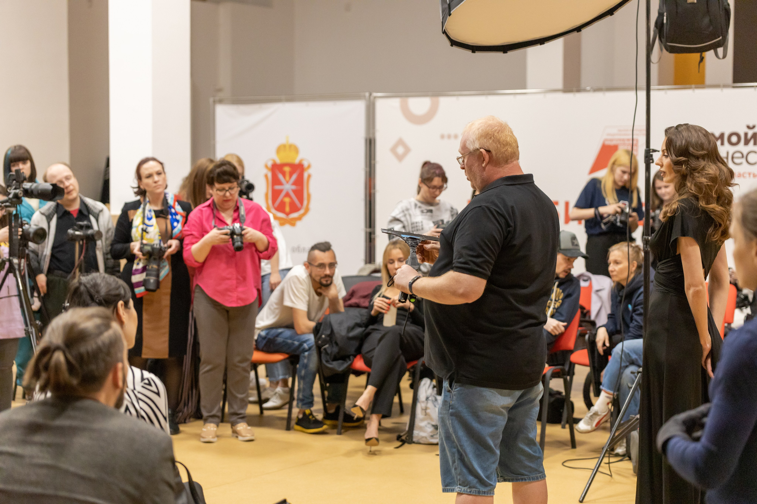 Репортаж для Мой Бизнес — Мастеркласс Павла Ребанда. Фотограф в Туле Крупский АнДРей. Фотостудия «КАДР71» в Туле