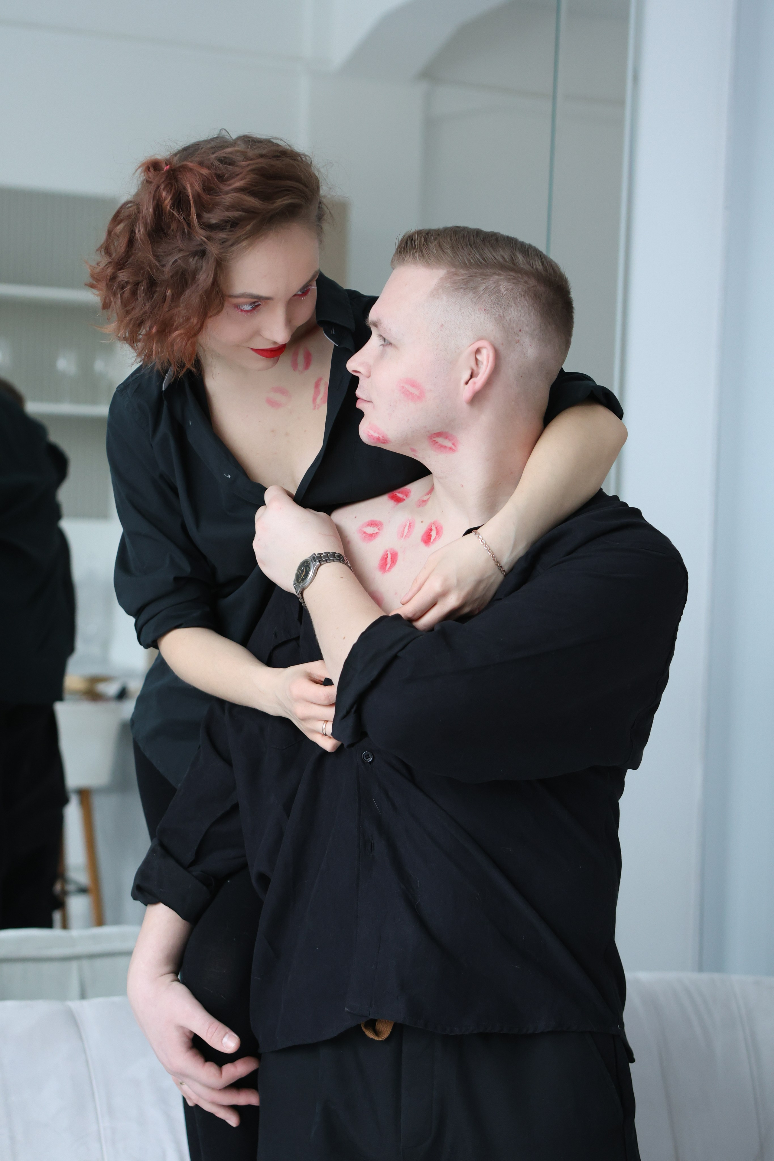 Анастасия и Иван Kiss and Black. Фотограф в Санкт-Петербурге. Индивидуальная съемка и фотопрогулки