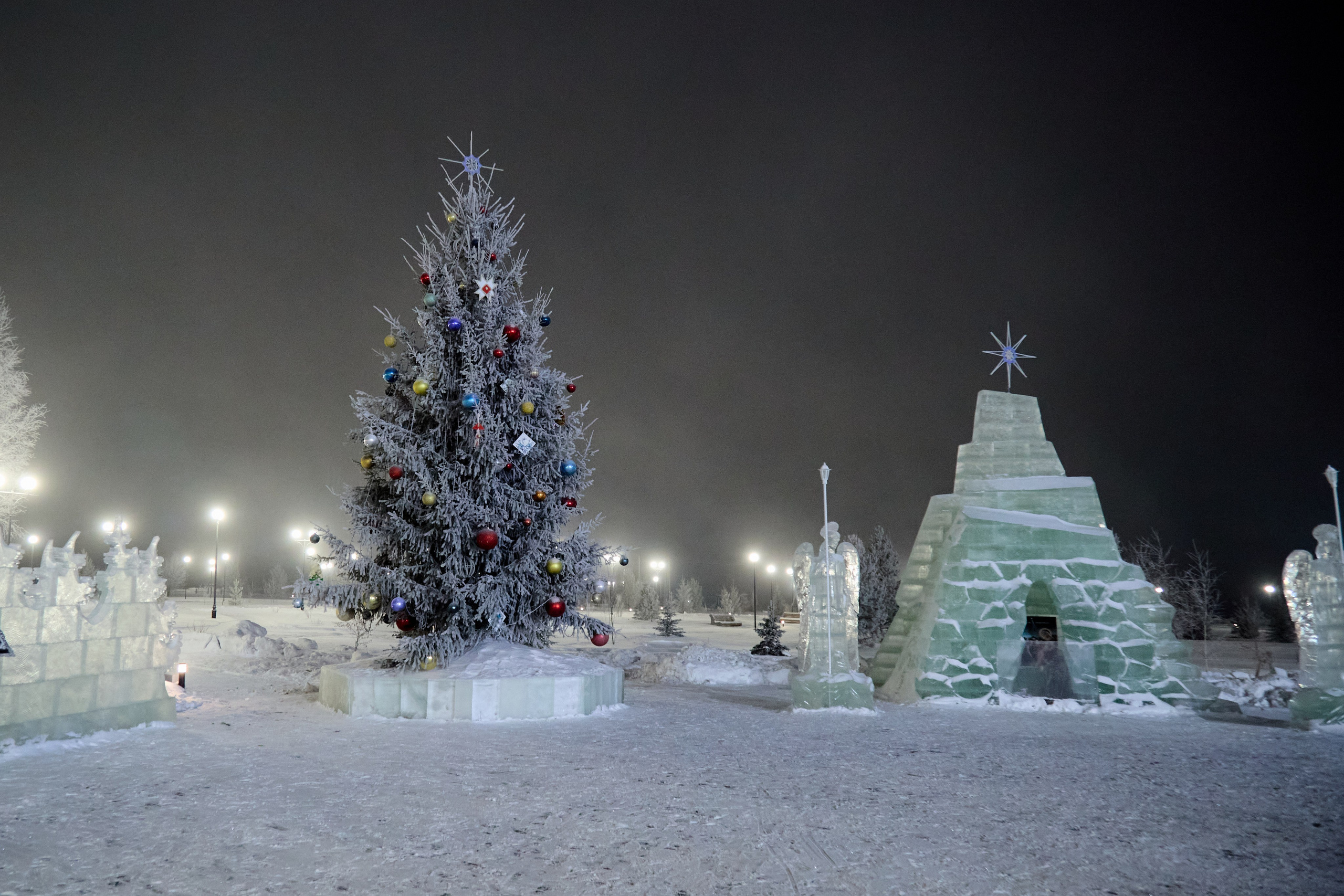 Новогодний Омск 2025. Фотограф Омск | Александр Вандеров