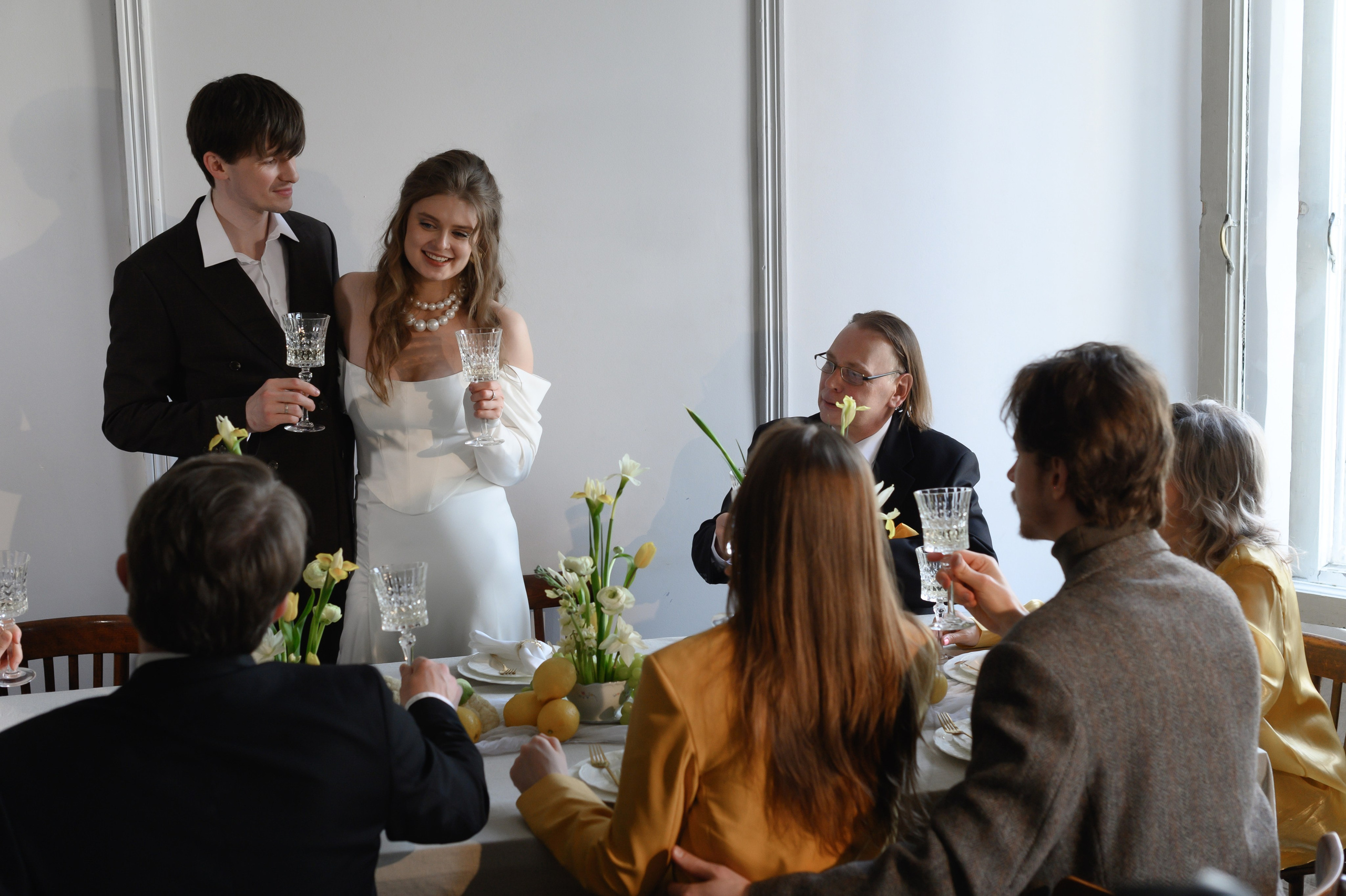 Питерский свадебный ужин и крыши…). Свадебный фотограф Тюмень Анастасия Битная