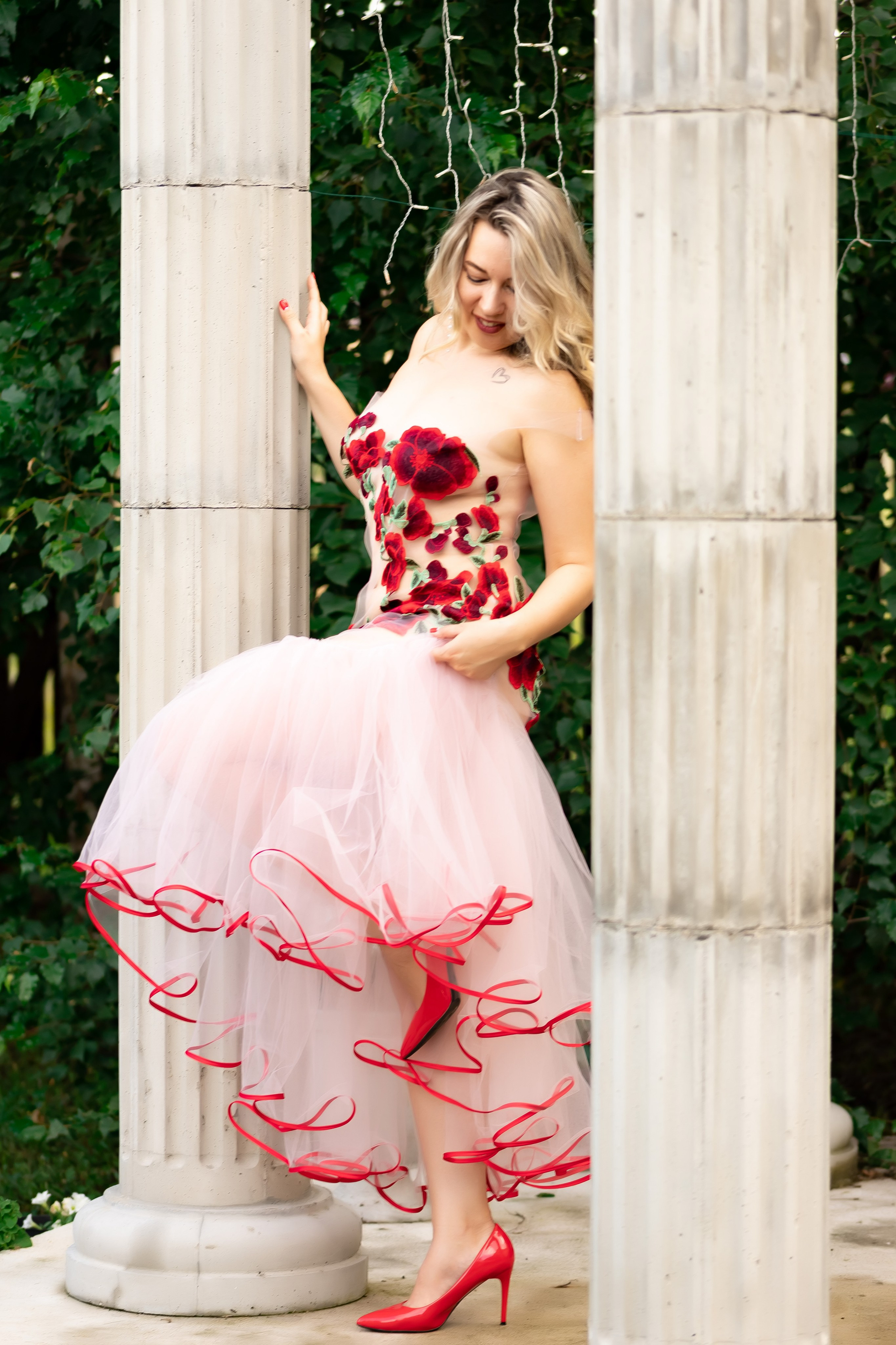 Платье «Цветы». Фотограф в Кемерово Анна Оськина