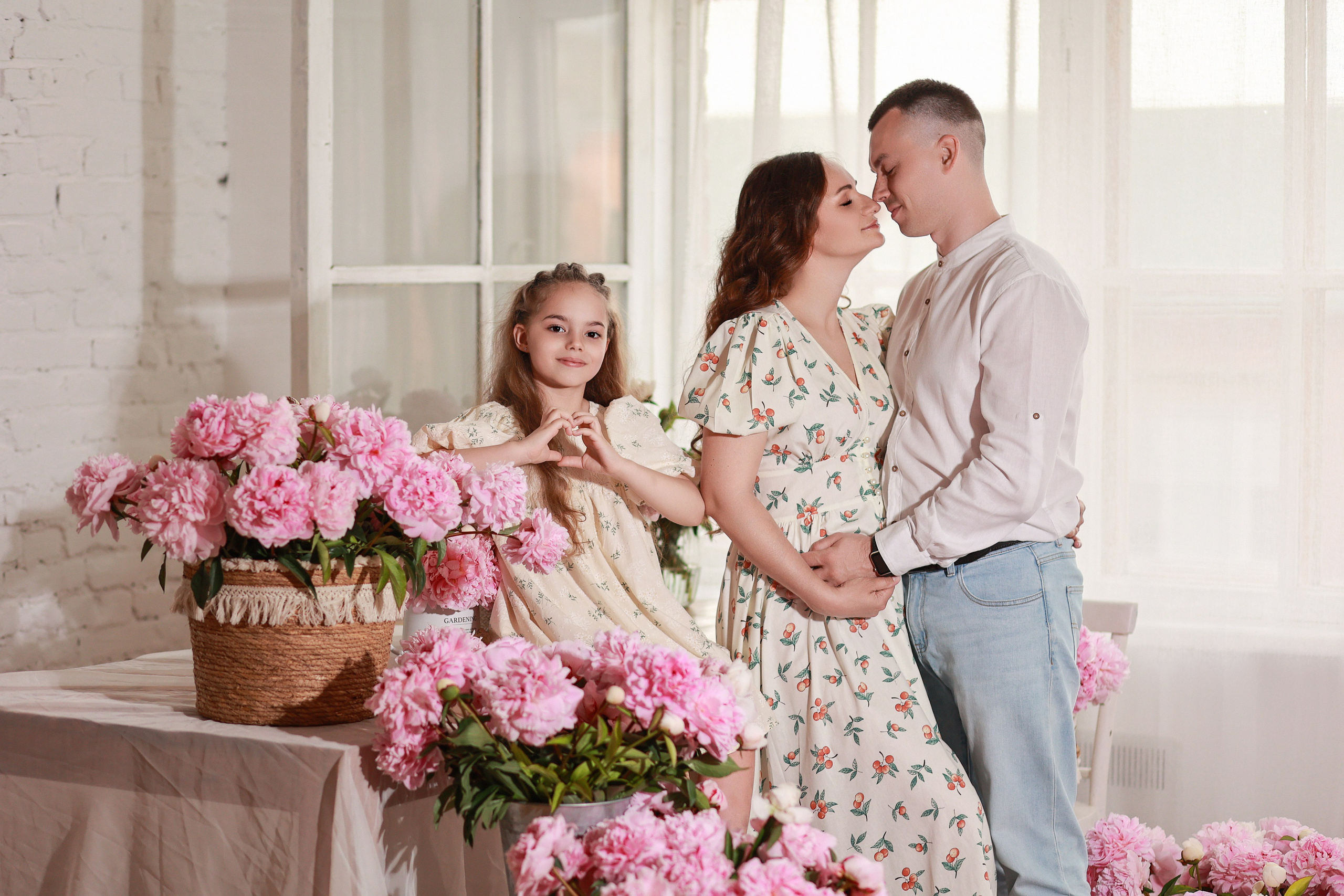 Пионы. Детский семейный фотограф Краснодар