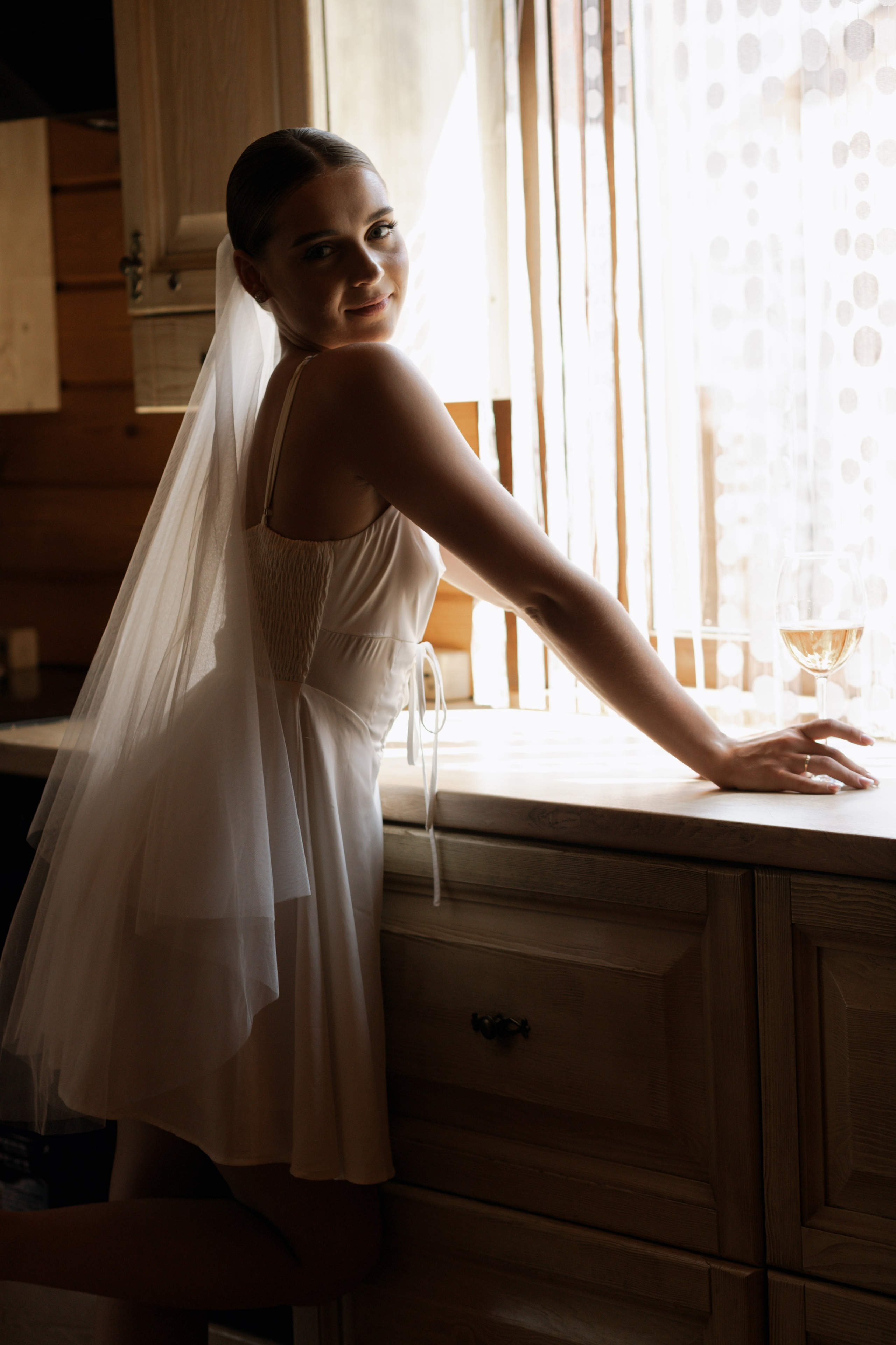 Летняя свадебная фотосессия