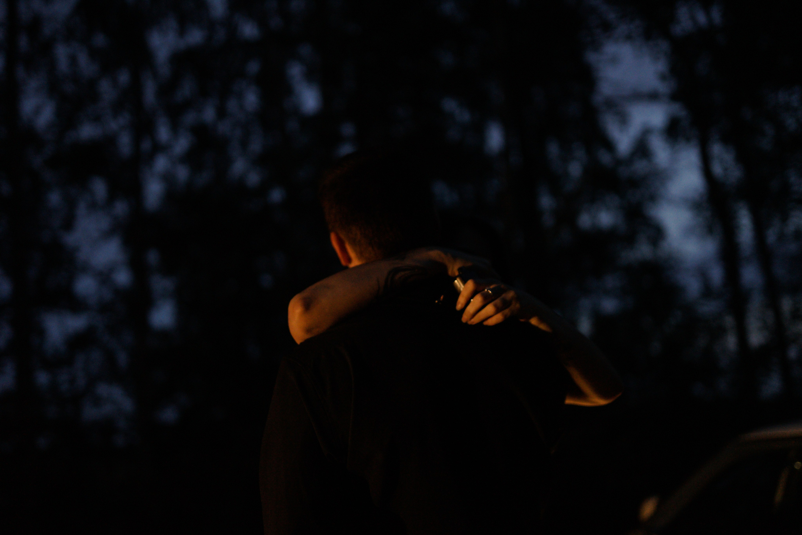 Поздний закат