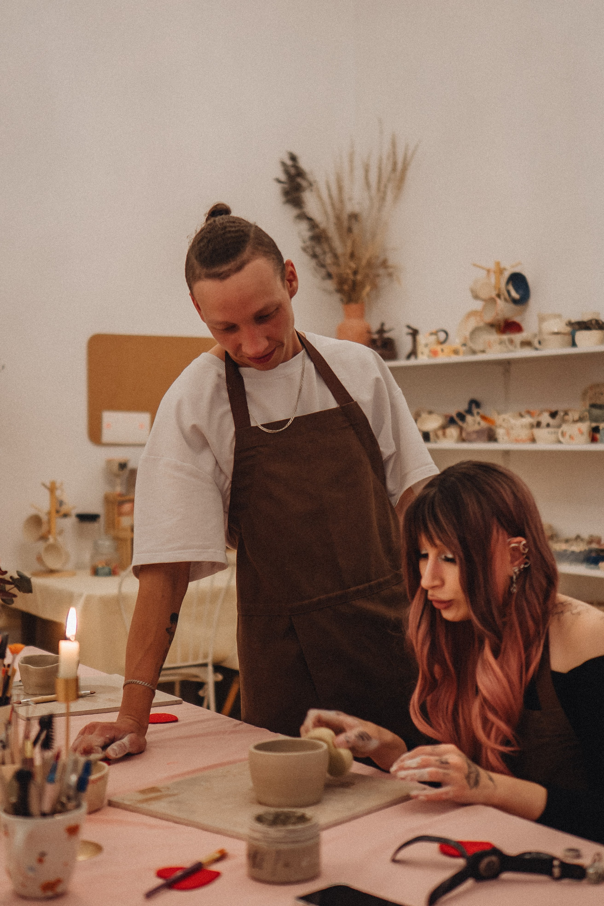 СВИДАНИЕ В ГОНЧАРНОЙ МАСТЕРСКОЙ. Профессиональный фотограф, Санкт-Петербург — Виктория Богомолова