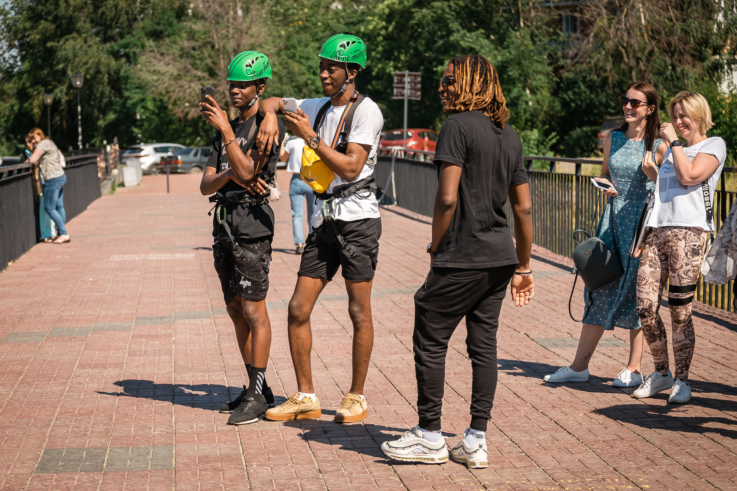 CATS Ropejumping Team — мост на Федоровского. Фотографиня Мария Дикова