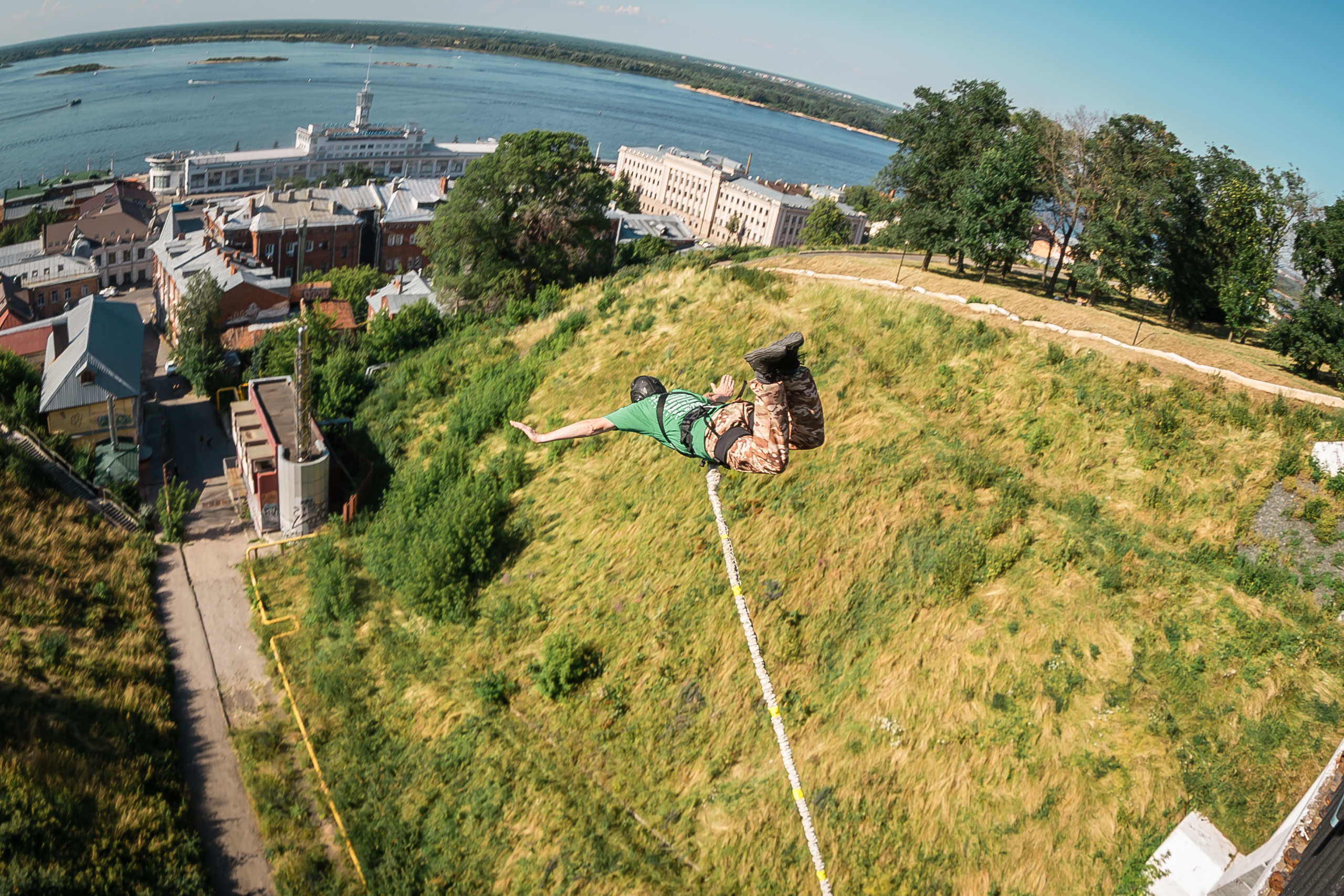 CATS Ropejumping Team — мост на Федоровского. Фотографиня Мария Дикова