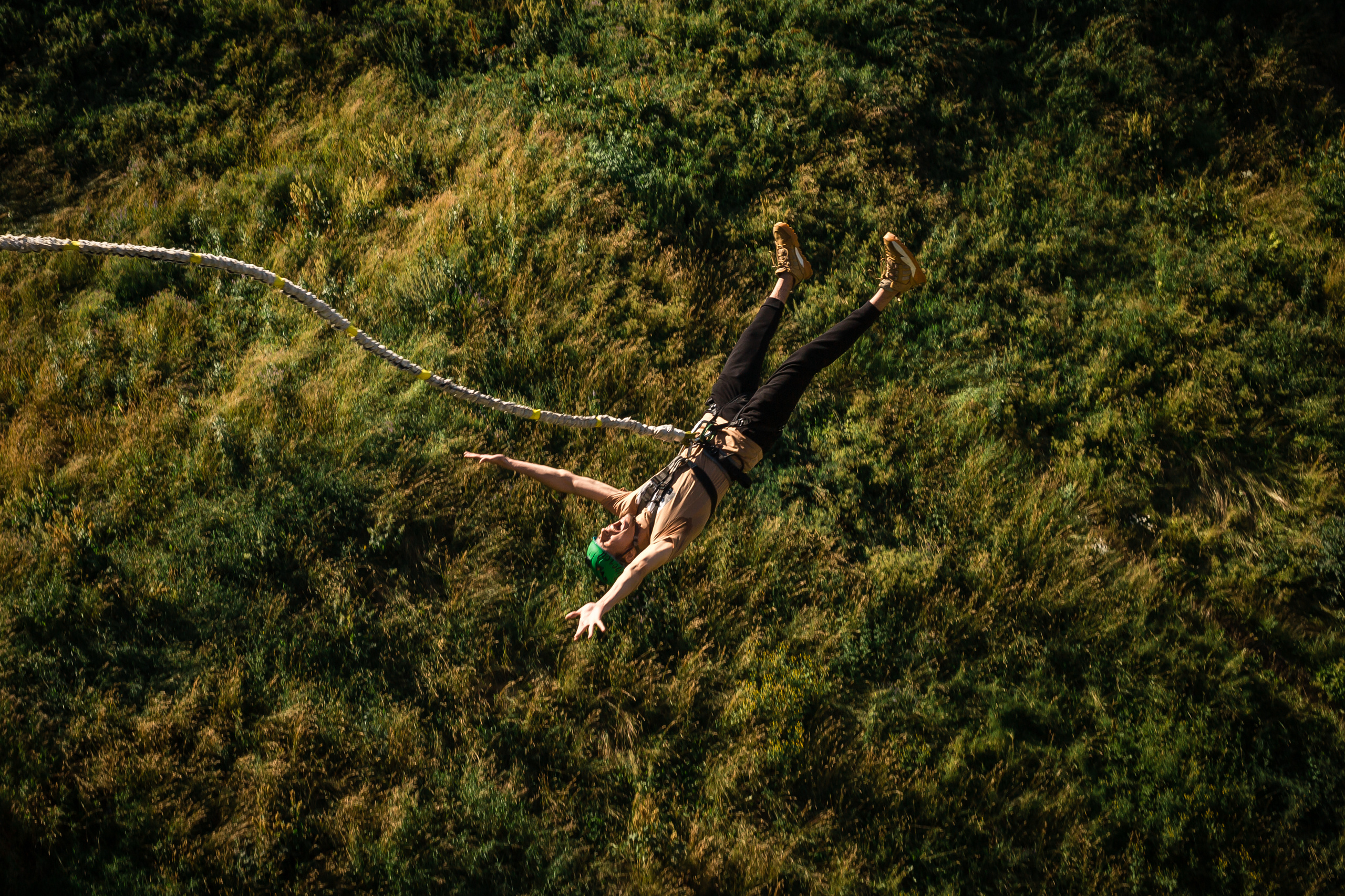 CATS Ropejumping Team — мост на Федоровского. Фотографиня Мария Дикова