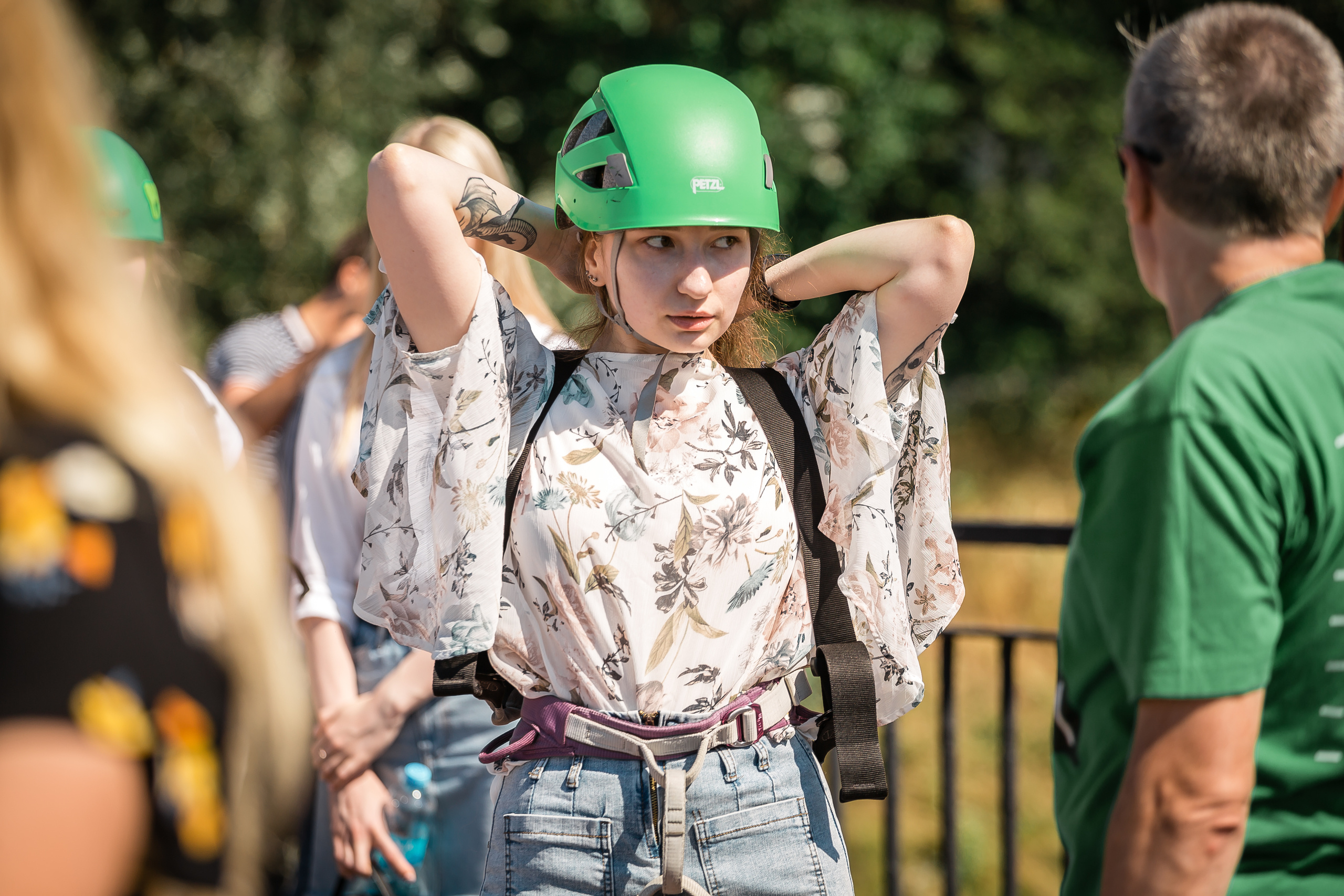 CATS Ropejumping Team — мост на Федоровского. Фотографиня Мария Дикова
