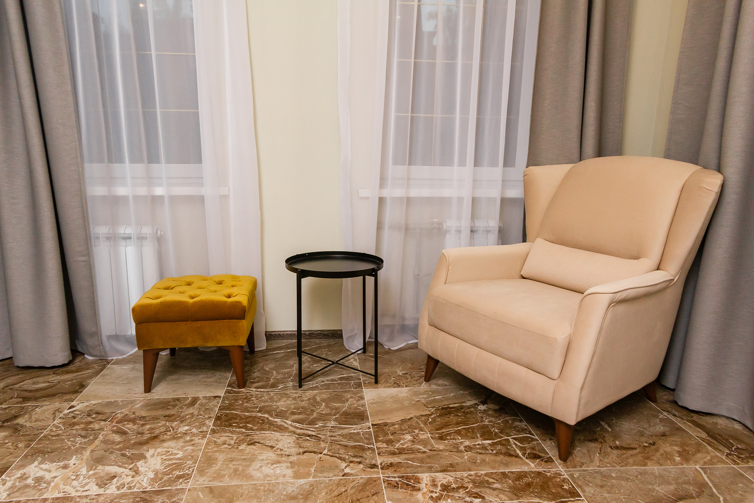 Интерьеры номеров отеля. Фотографиня Мария Дикова