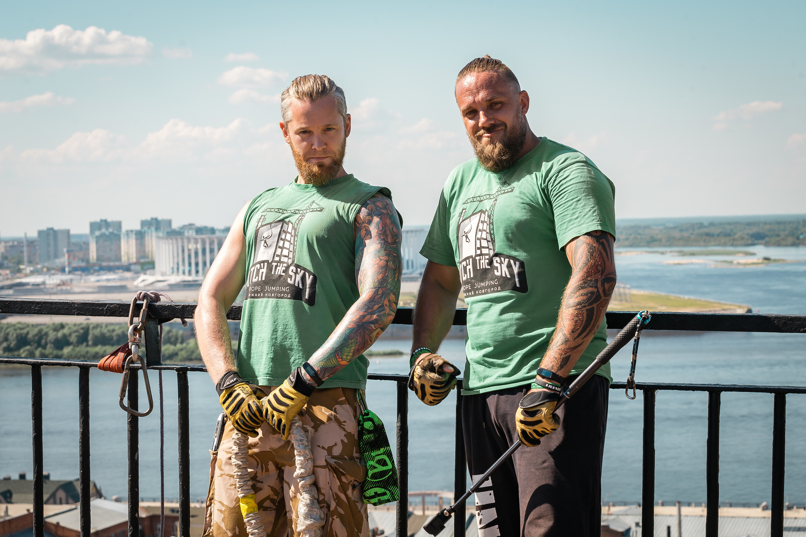 CATS Ropejumping Team — мост на Федоровского. Фотографиня Мария Дикова