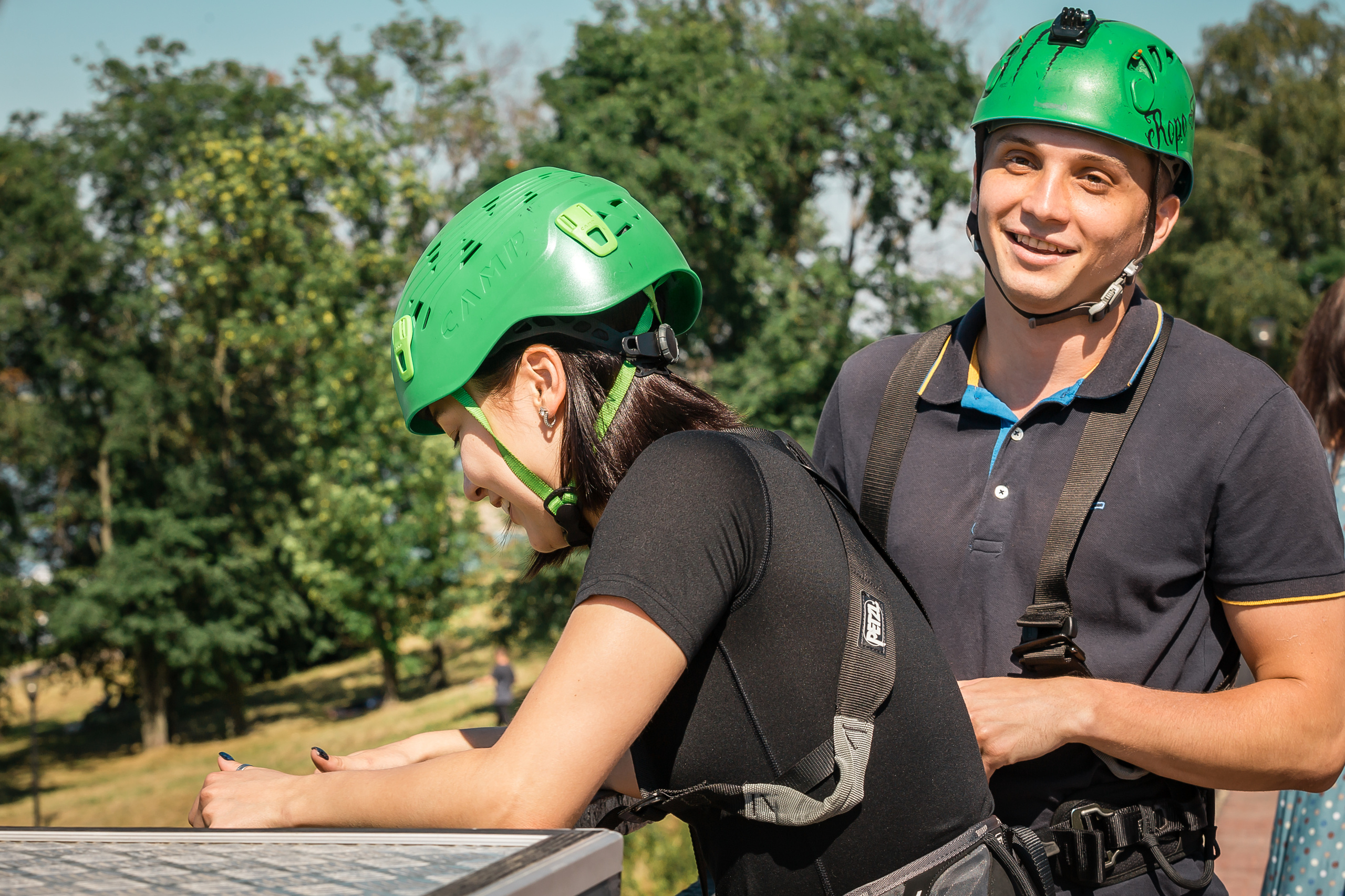 CATS Ropejumping Team — мост на Федоровского. Фотографиня Мария Дикова