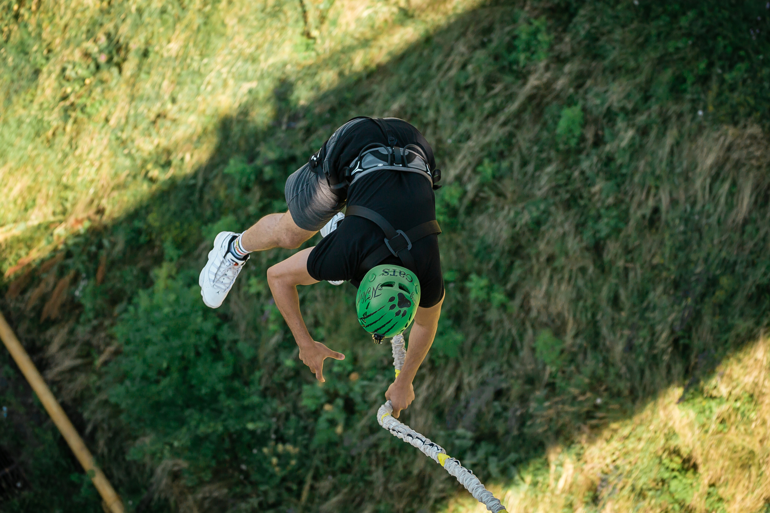 CATS Ropejumping Team — мост на Федоровского. Фотографиня Мария Дикова