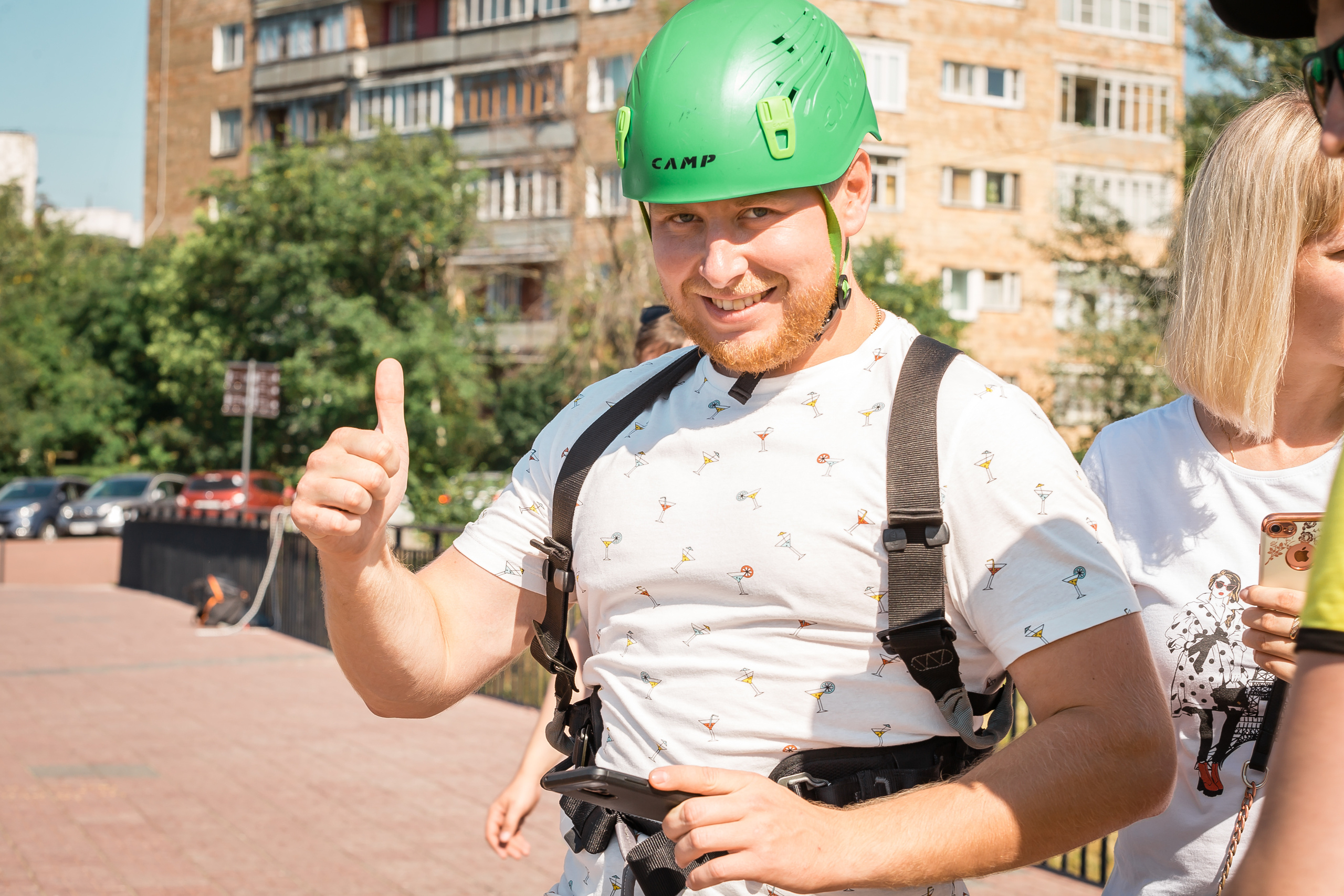 CATS Ropejumping Team — мост на Федоровского. Фотографиня Мария Дикова