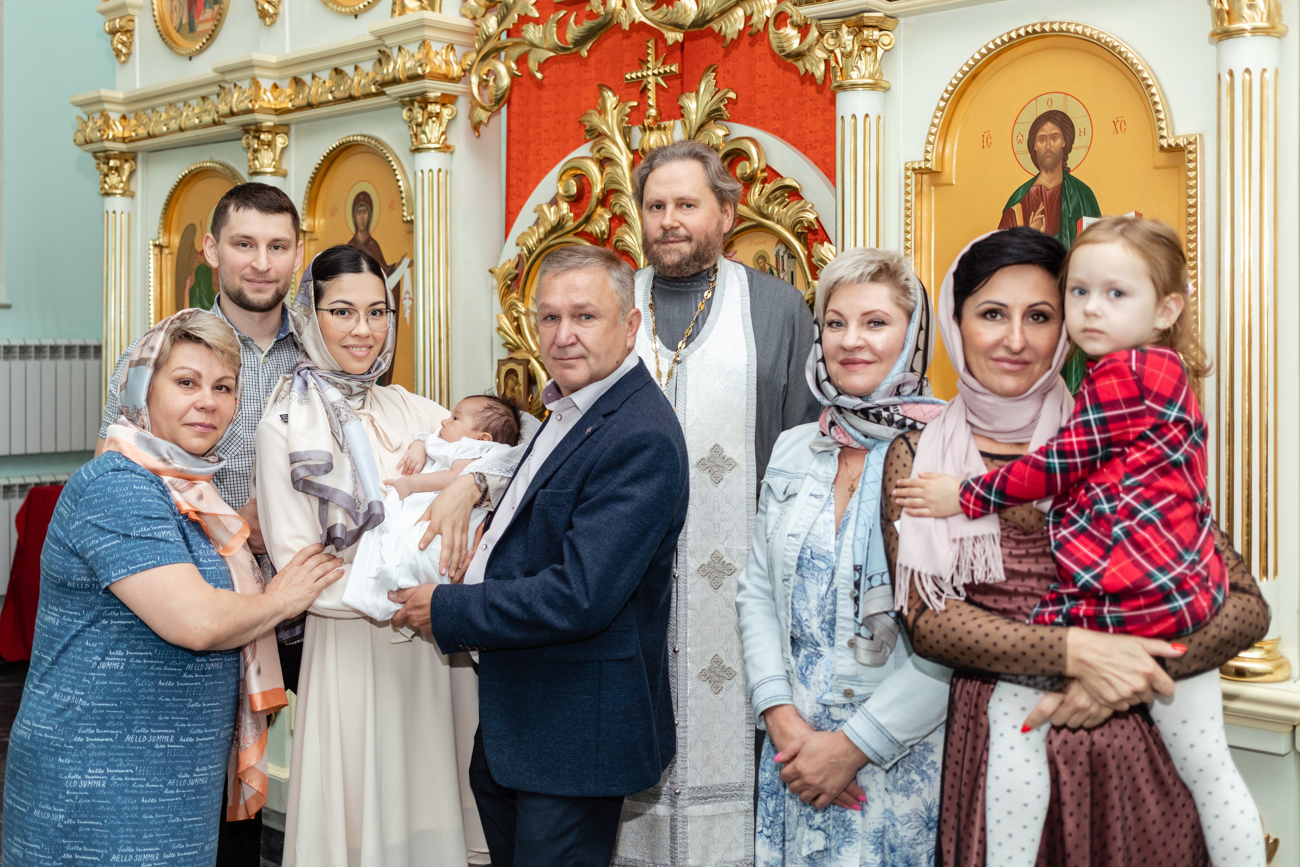 КРЕЩЕНИЕ. Фотограф Алина Гашникова