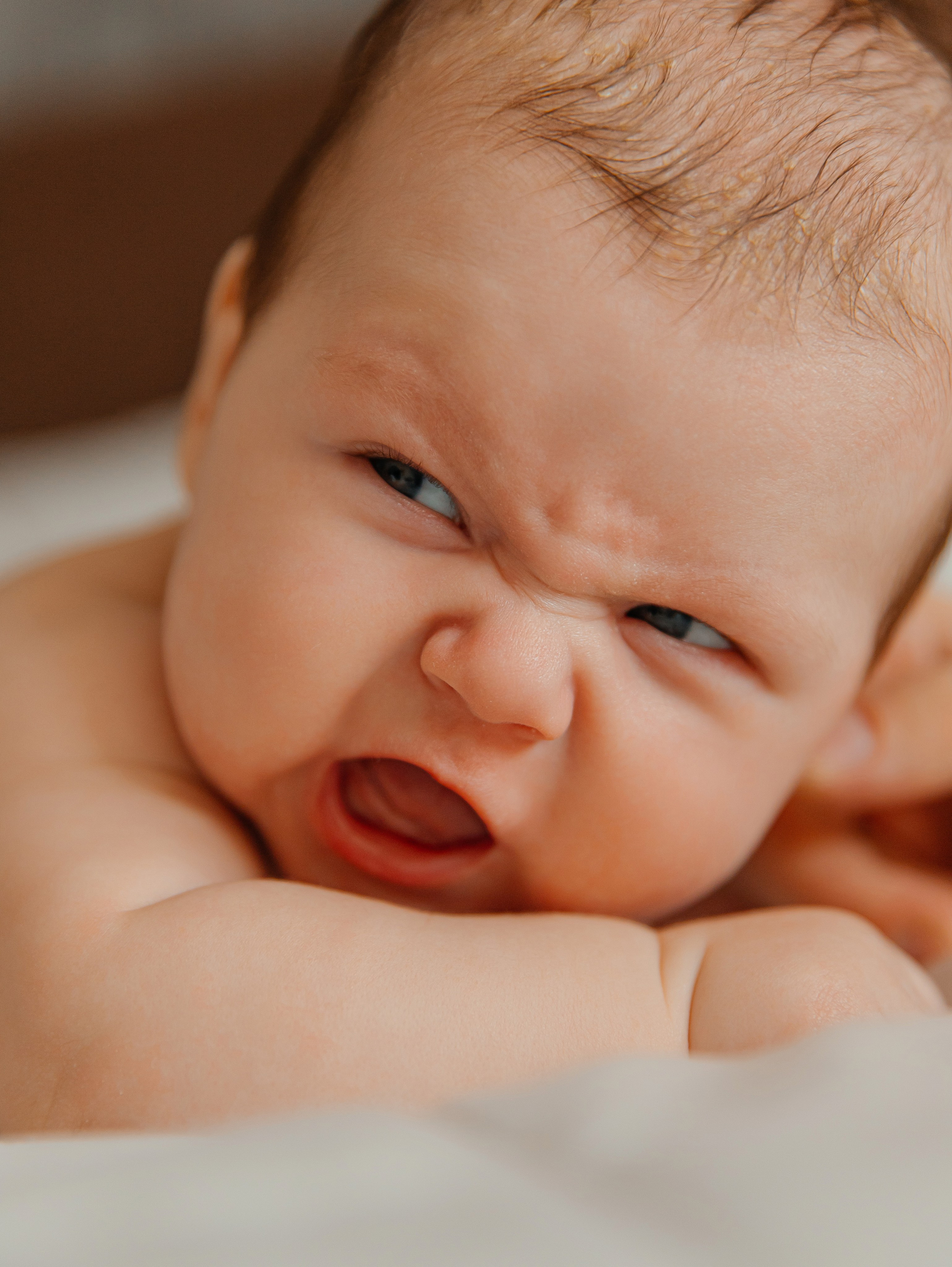 Домашняя съемка, малыш 3 месяца. Фотограф текстиля в Москве Ольга Иванова