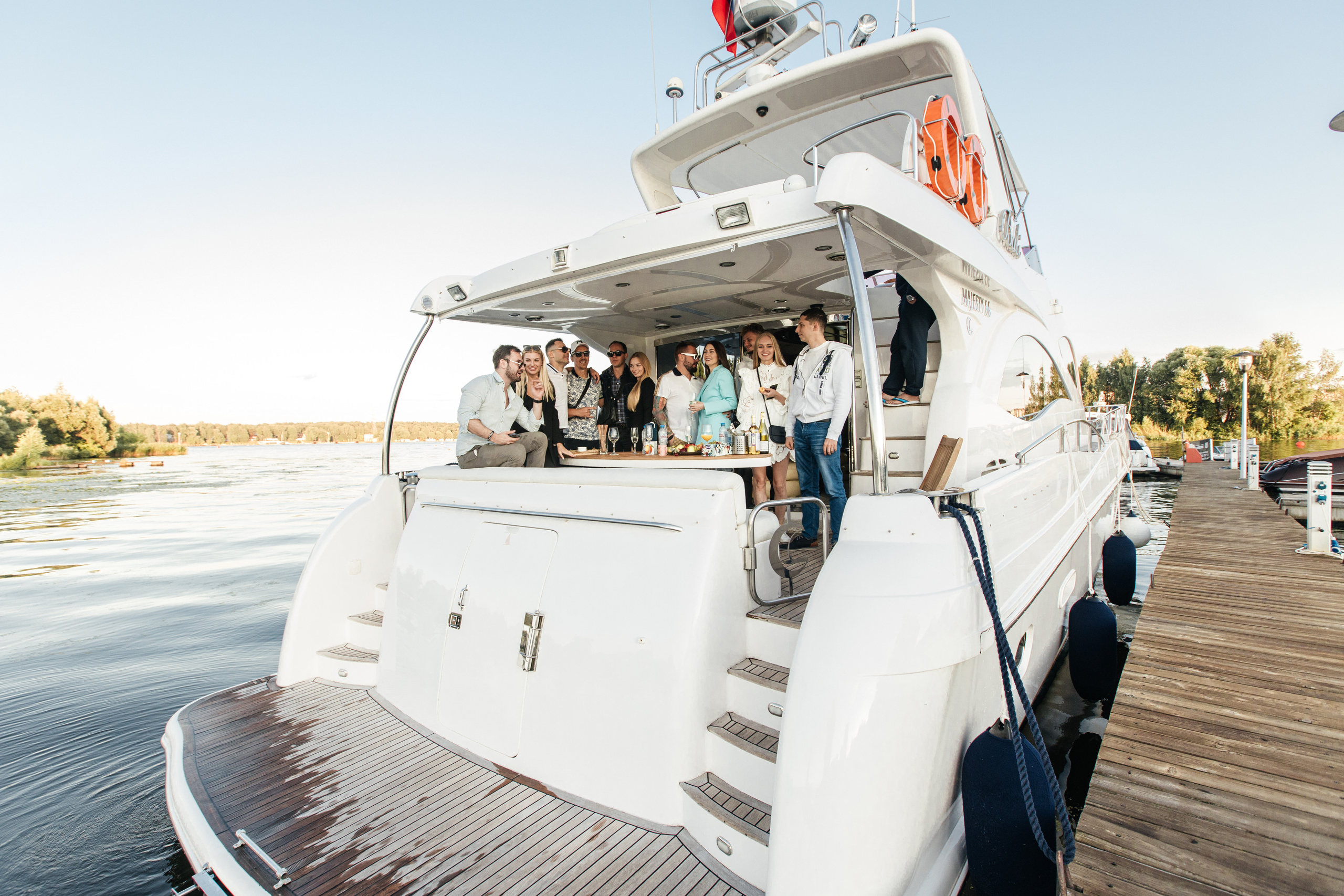 Юбилей на яхте. Свадебный и семейный фотограф в Москве Юлия Сидоркина