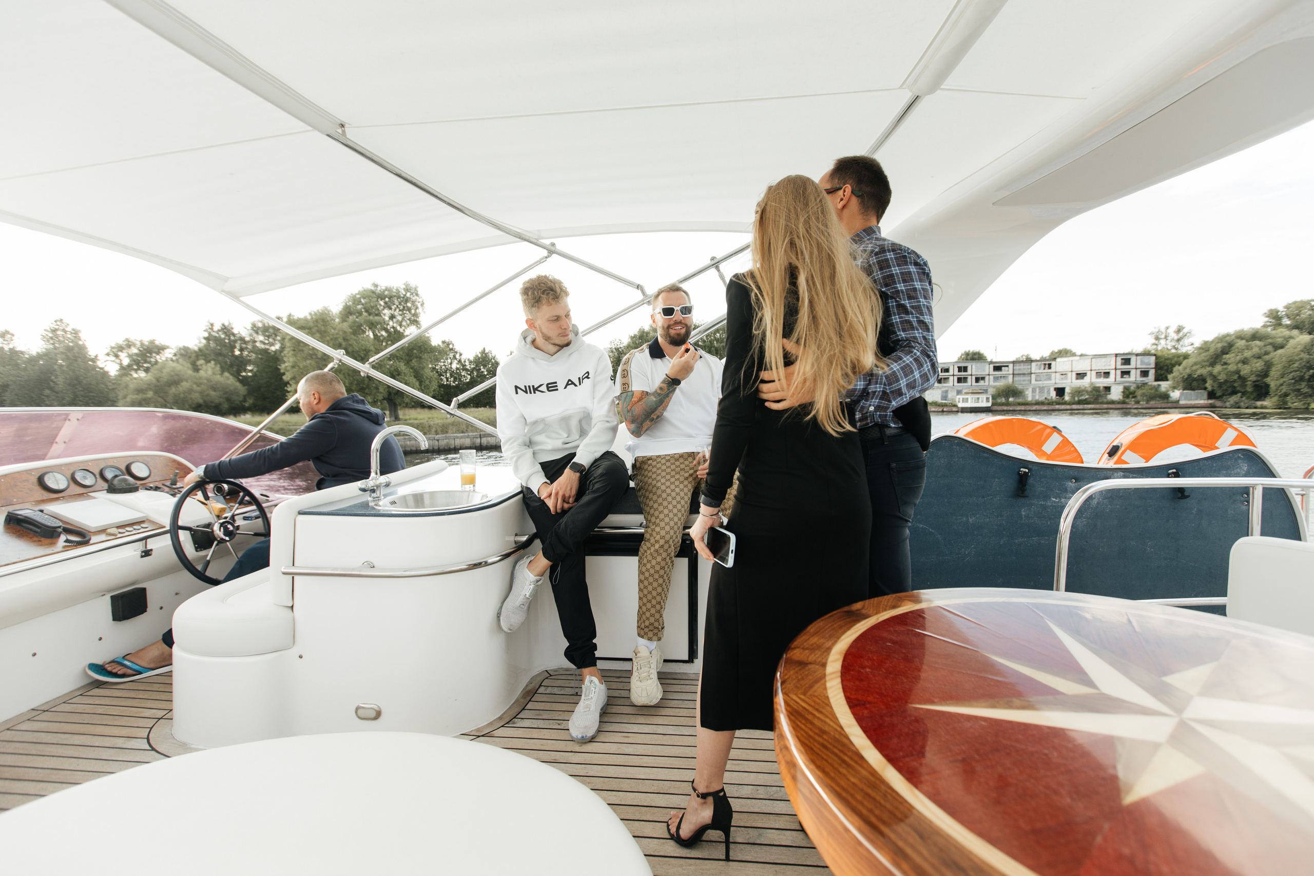 Юбилей на яхте. Свадебный и семейный фотограф в Москве Юлия Сидоркина