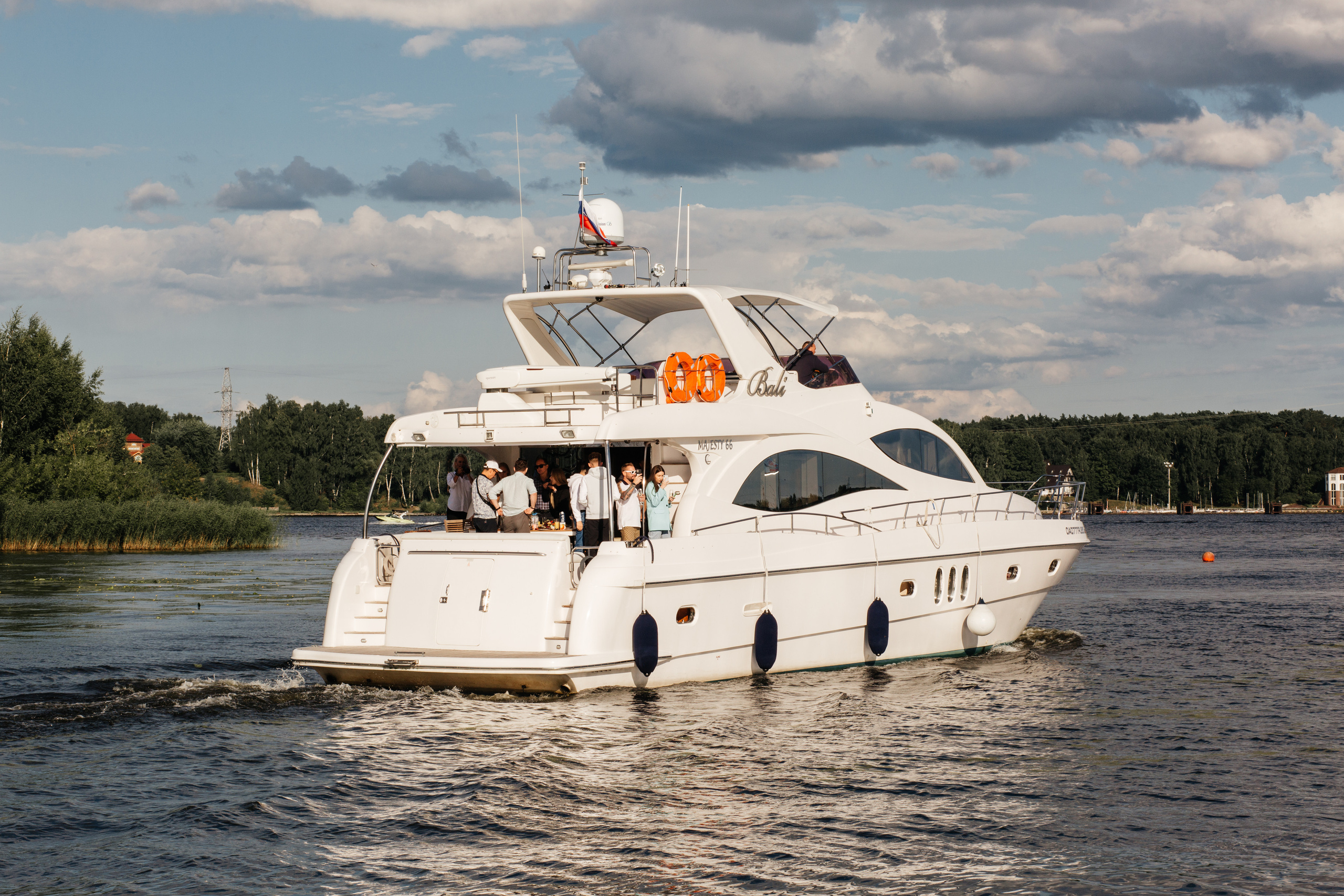 Юбилей на яхте. Свадебный и семейный фотограф в Москве Юлия Сидоркина