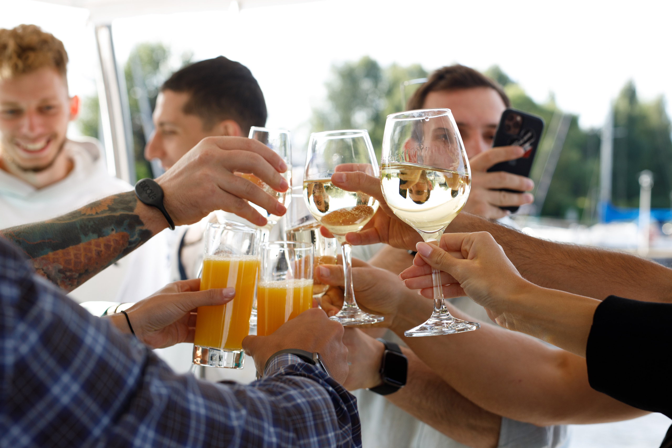 Юбилей на яхте. Свадебный и семейный фотограф в Москве Юлия Сидоркина
