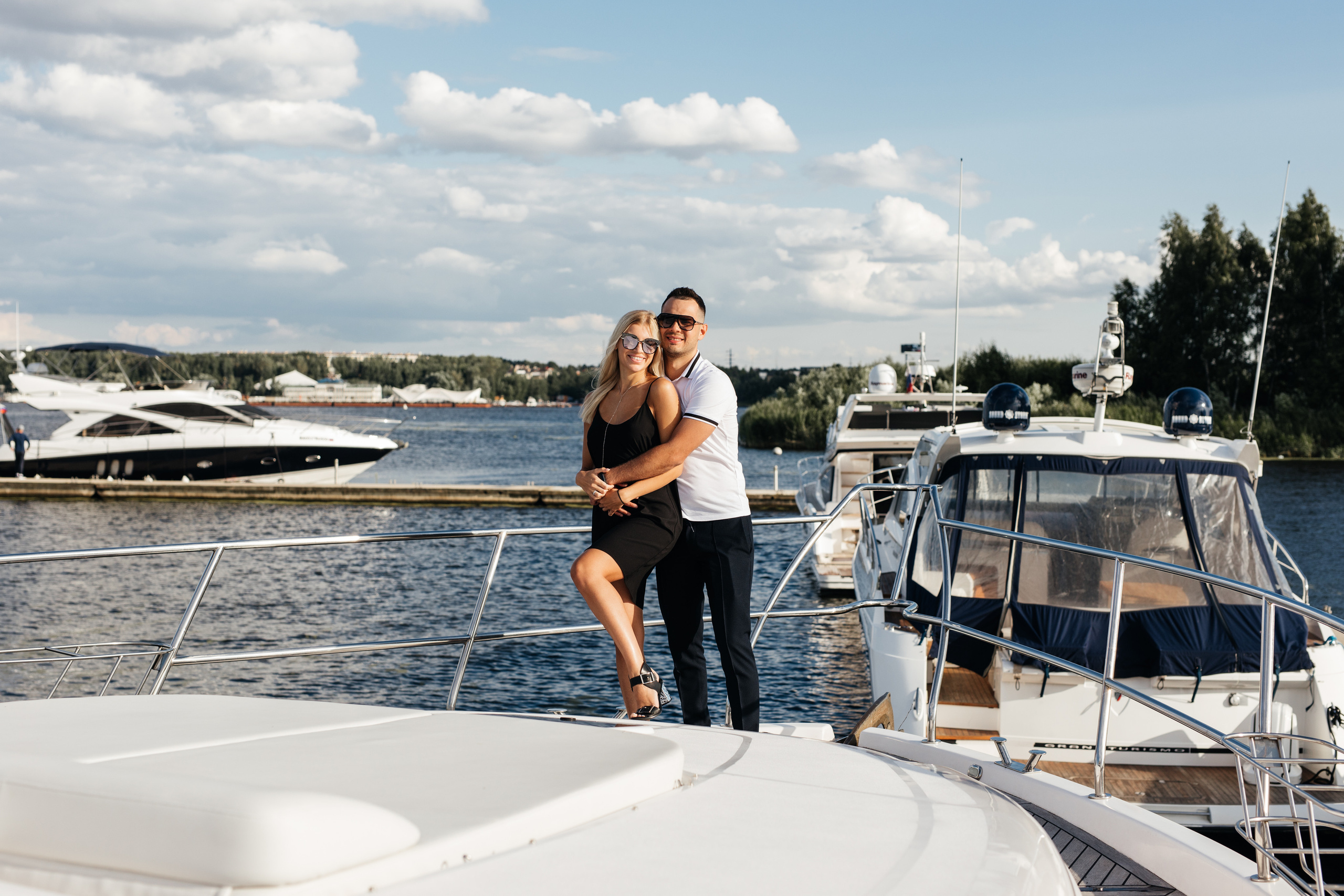 Юбилей на яхте. Свадебный и семейный фотограф в Москве Юлия Сидоркина