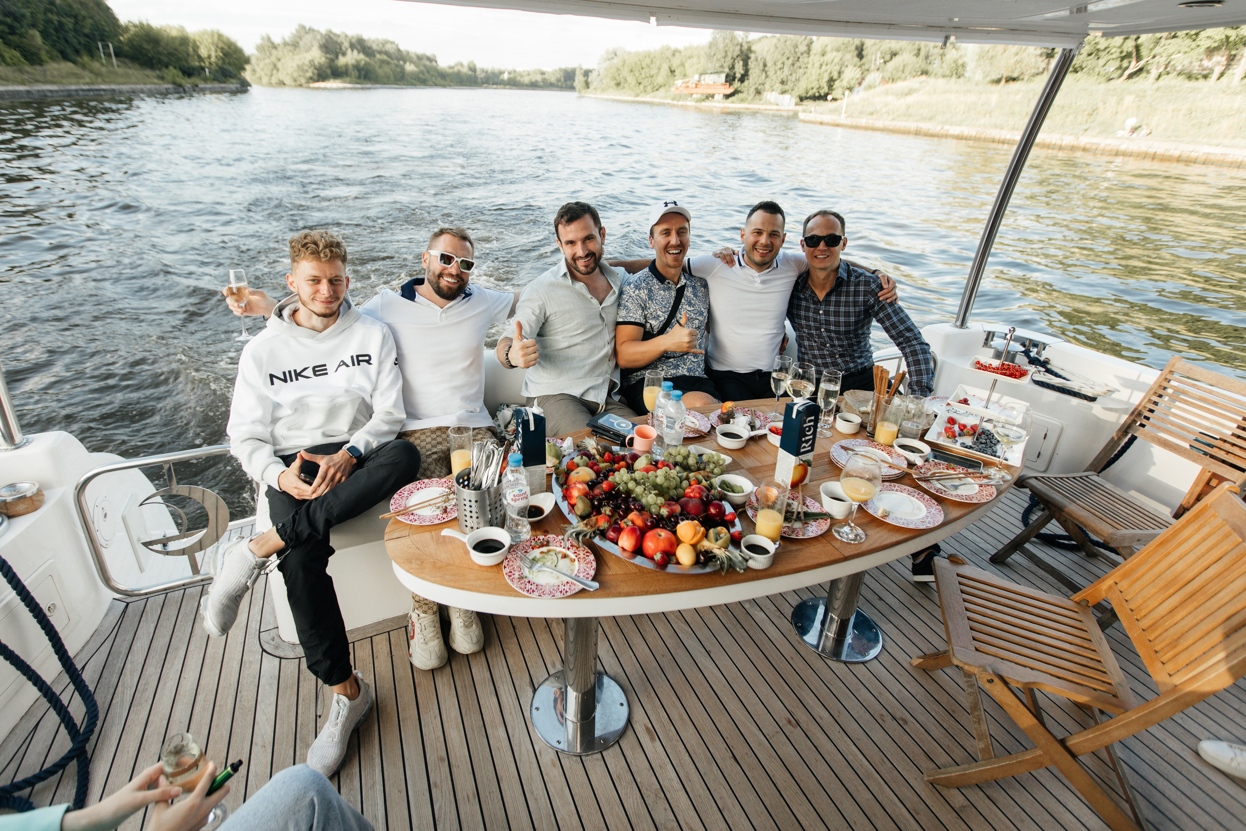 Юбилей на яхте. Свадебный и семейный фотограф в Москве Юлия Сидоркина