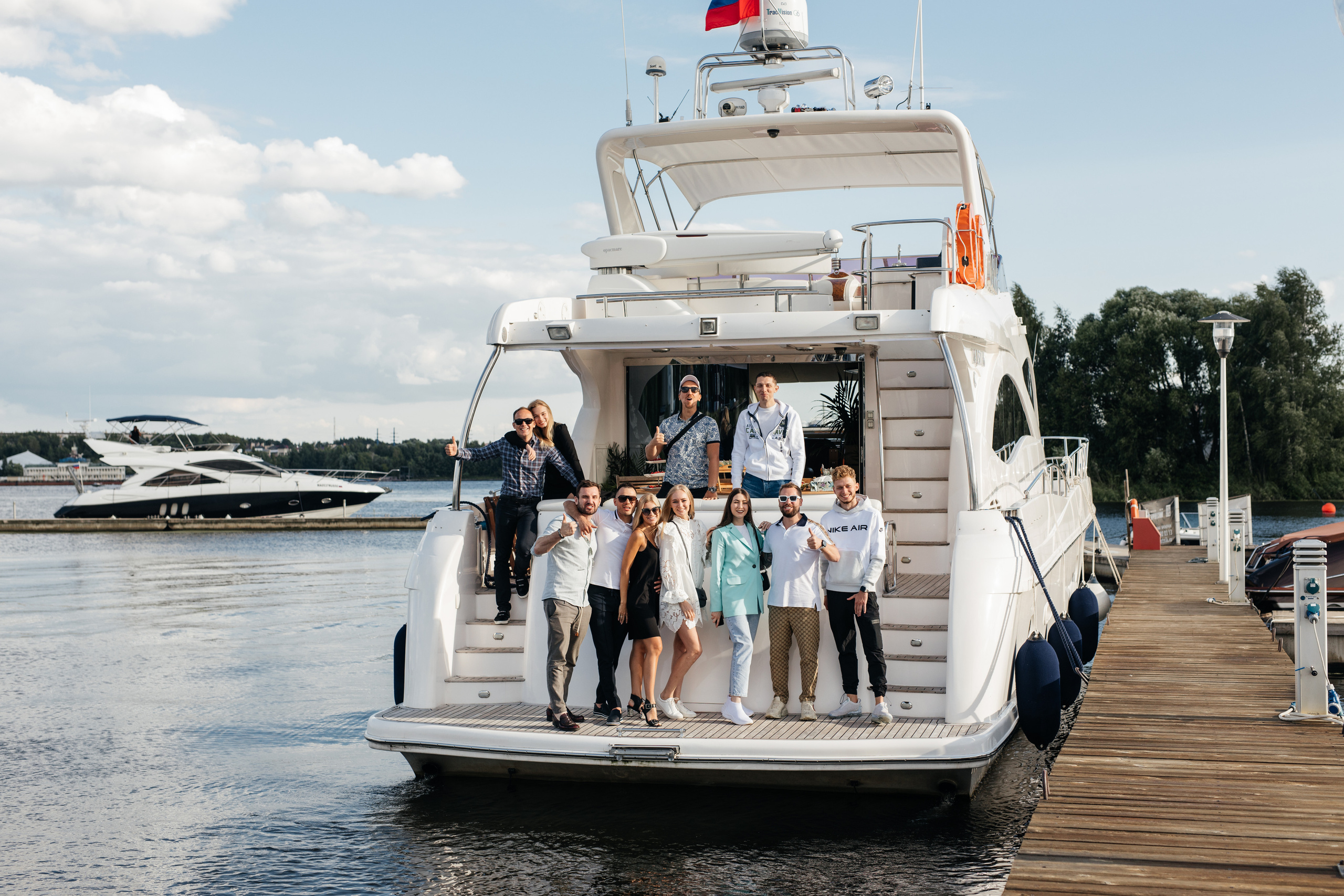 Юбилей на яхте. Свадебный и семейный фотограф в Москве Юлия Сидоркина