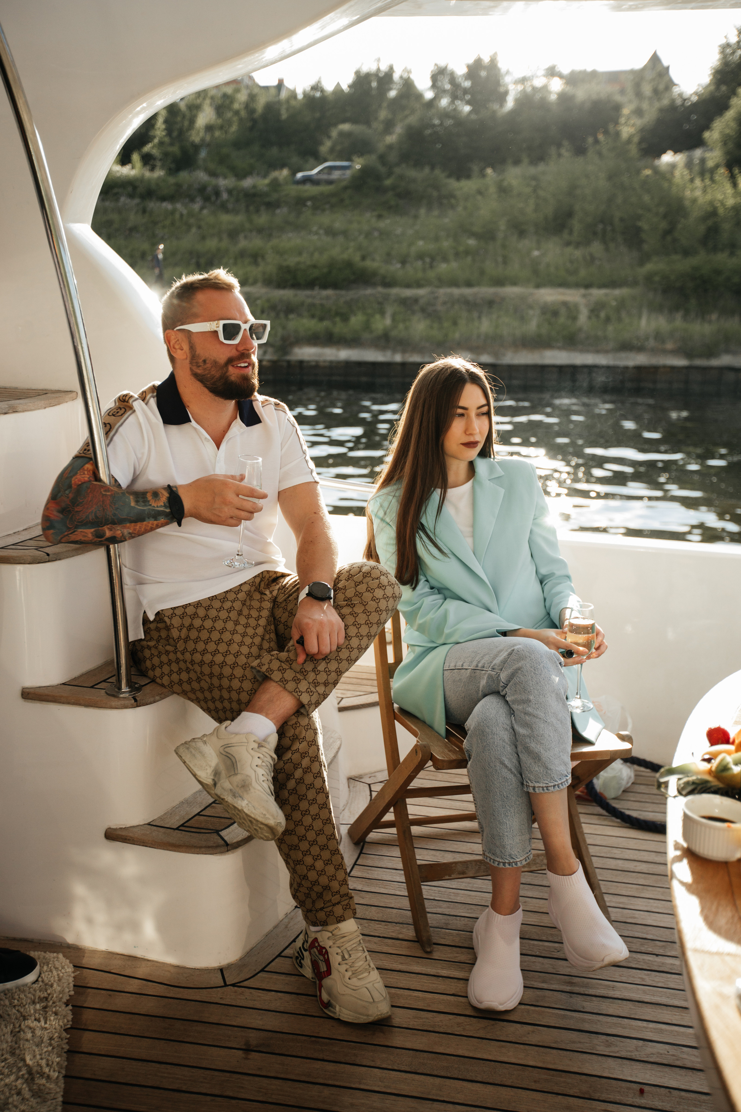Юбилей на яхте. Свадебный и семейный фотограф в Москве Юлия Сидоркина