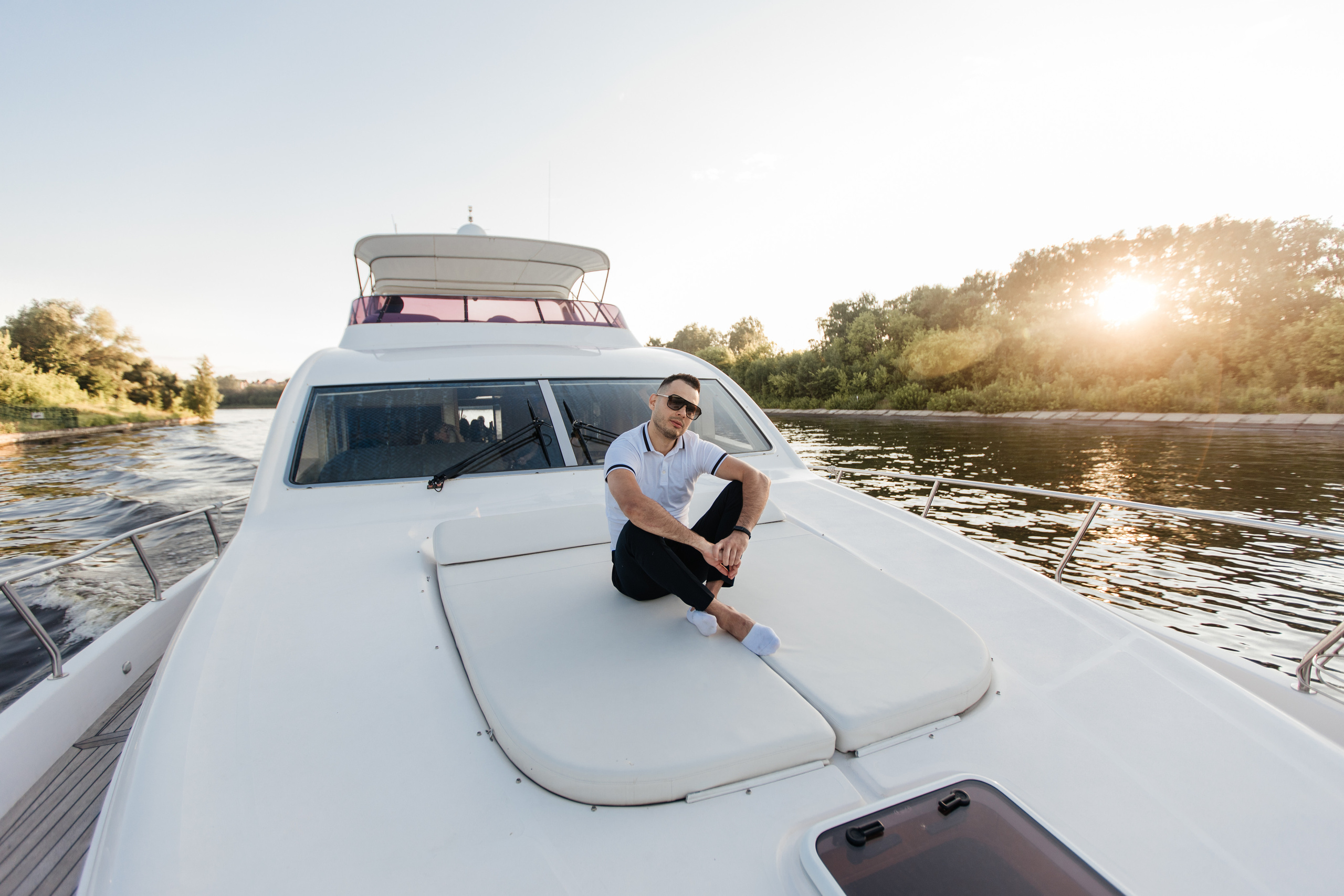 Юбилей на яхте. Свадебный и семейный фотограф в Москве Юлия Сидоркина