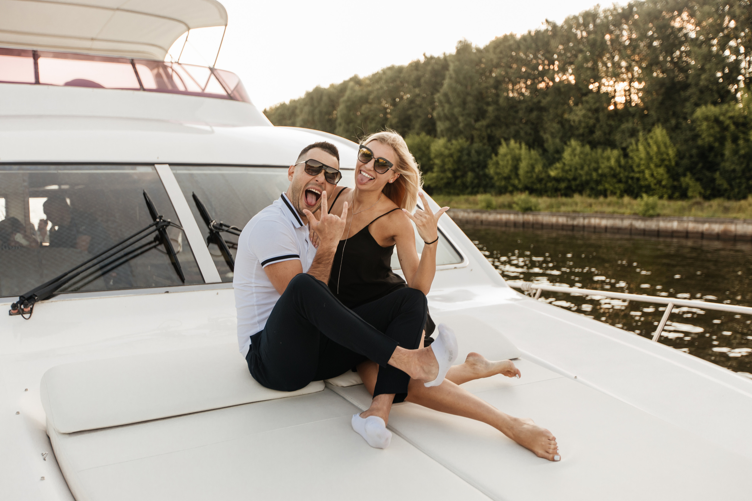 Юбилей на яхте. Свадебный и семейный фотограф в Москве Юлия Сидоркина