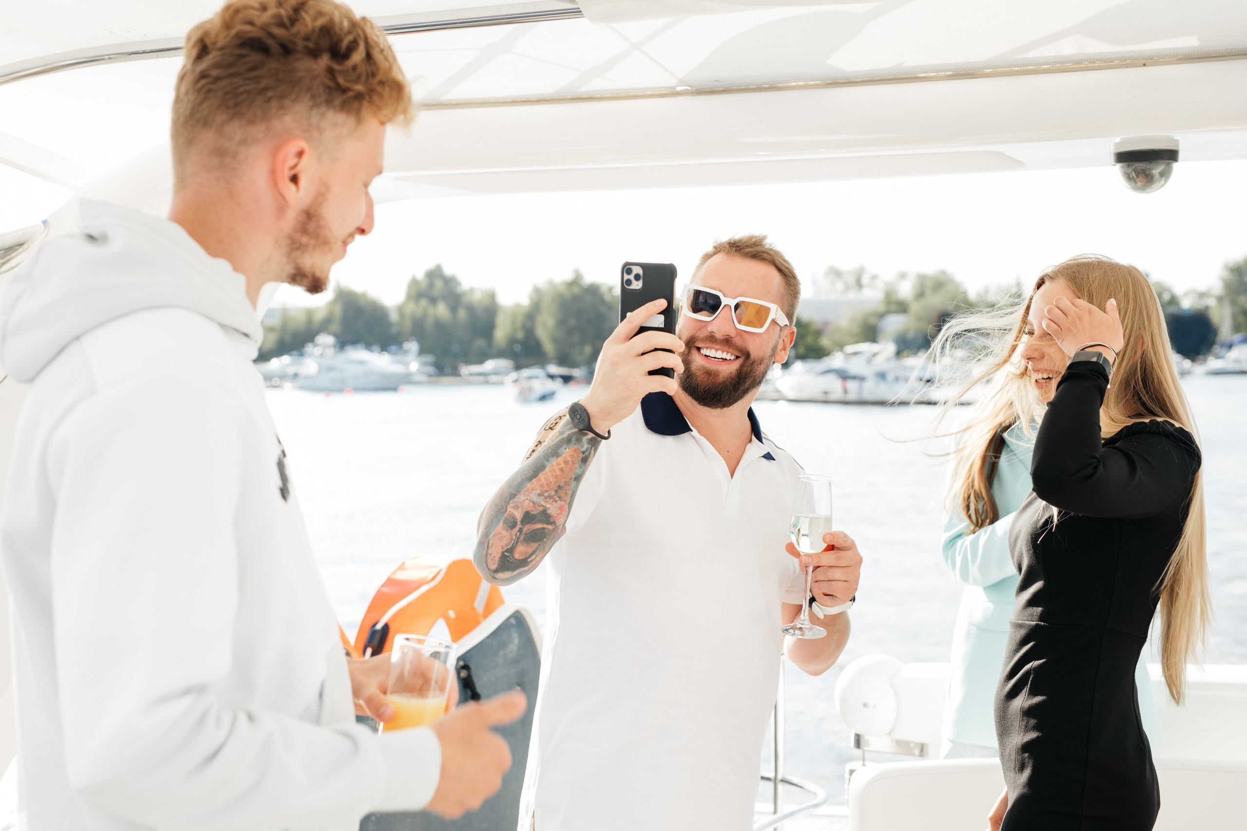 Юбилей на яхте. Свадебный и семейный фотограф в Москве Юлия Сидоркина