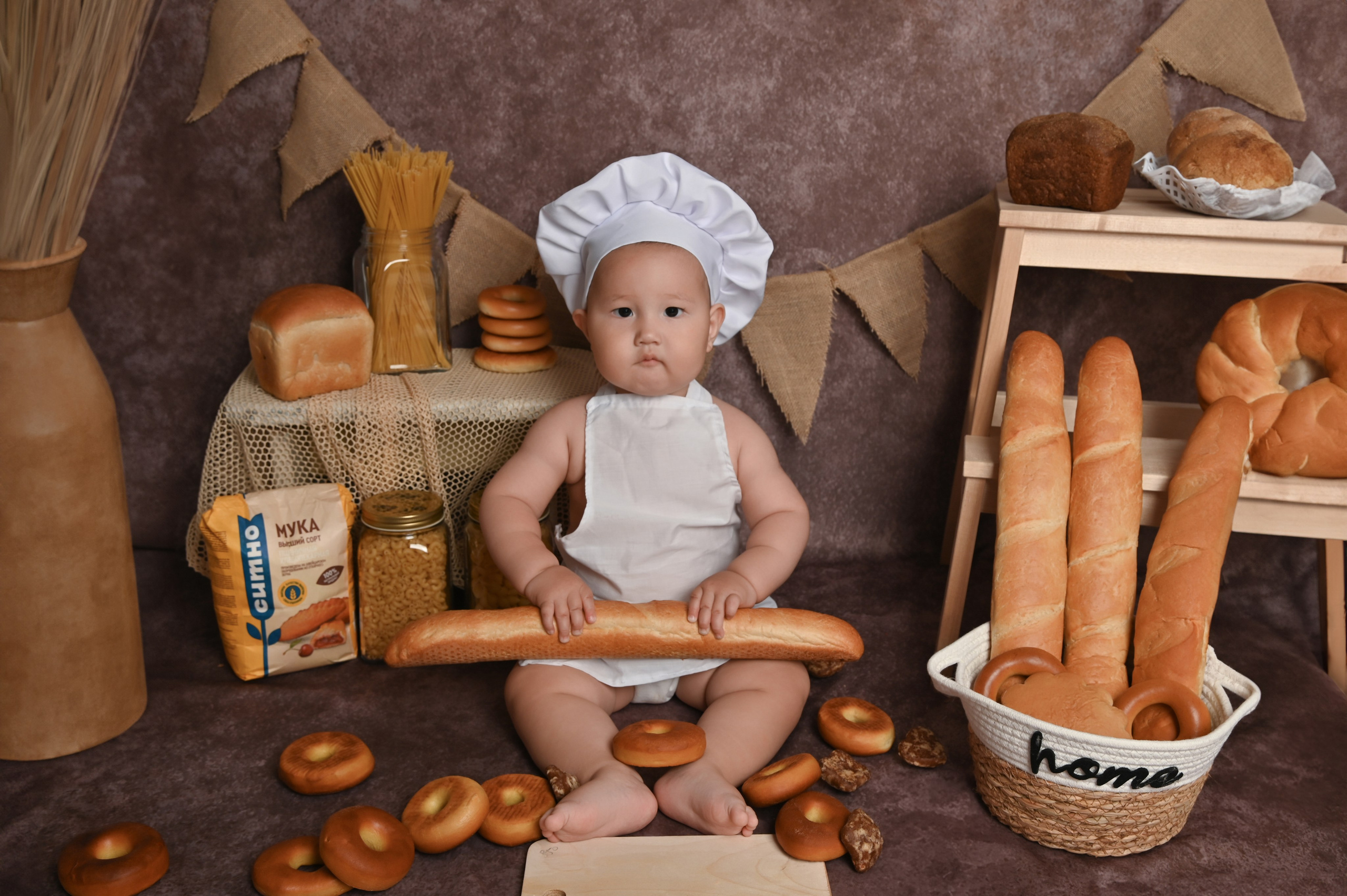 Годик Амирлана. Фотограф Новорожденных и семейный Элла Огай г. Сатпаев