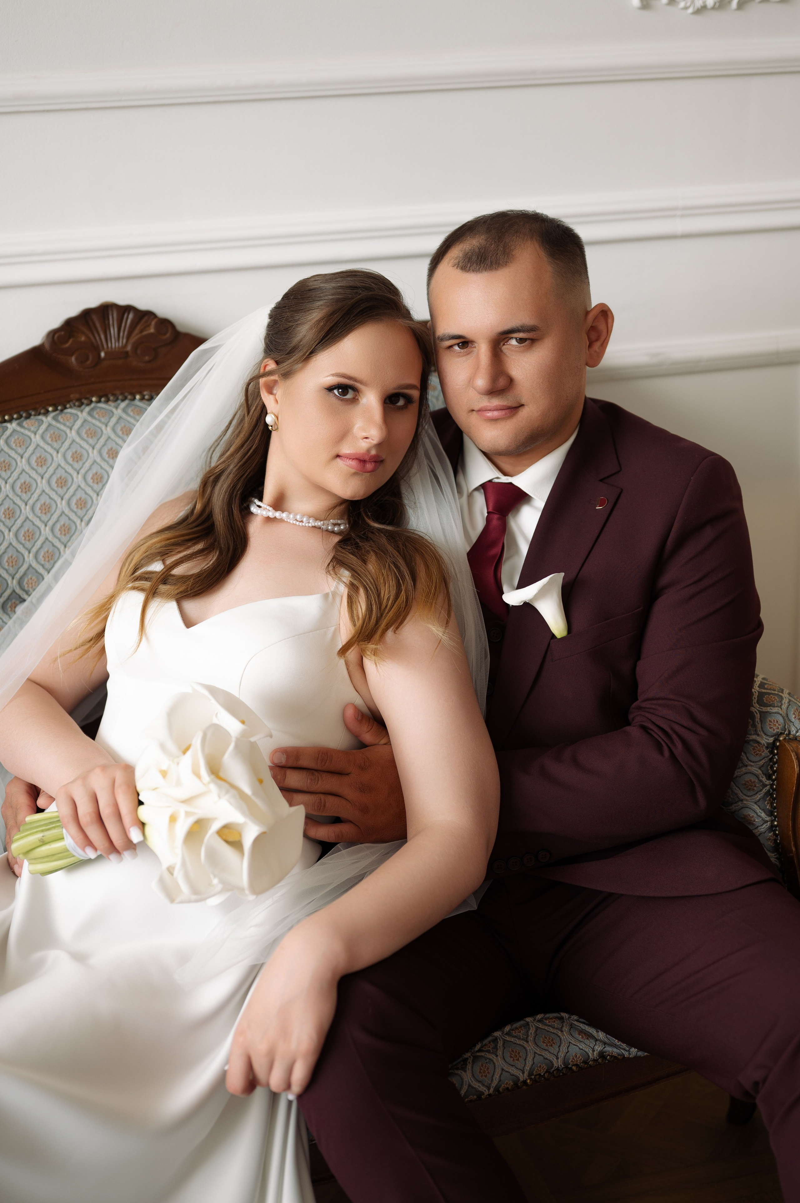 Загс (студия и прогулка). Свадебный и семейный фотограф в Краснодаре Алина Мельник