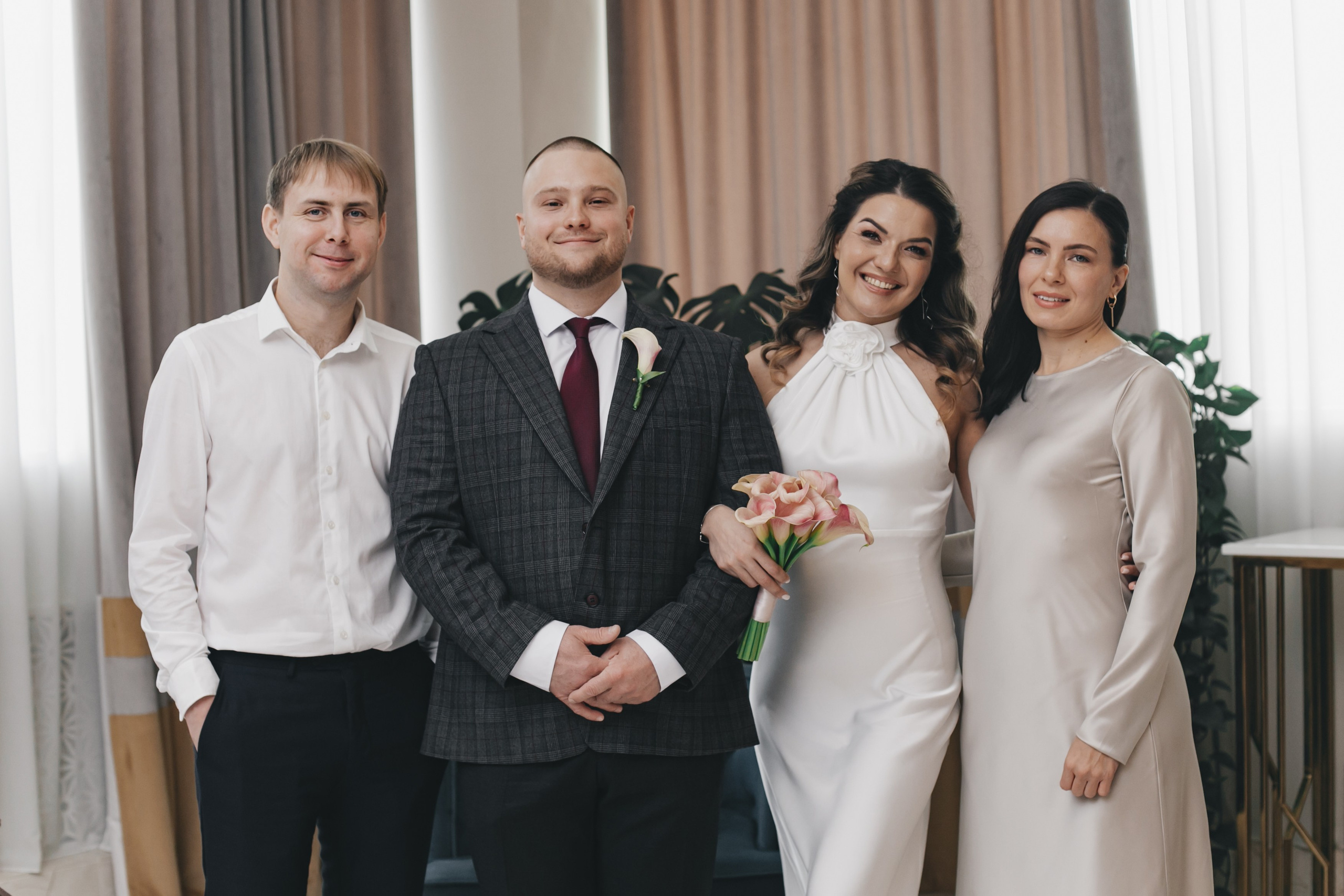 Анонс Артём и Аида, Савёловский отдел ЗАГС, прогулка ул. Бутырская, свадебная фотосъёмка «Кросс Студио», зал «Вега». Фотограф и свадебный фотограф в Москве