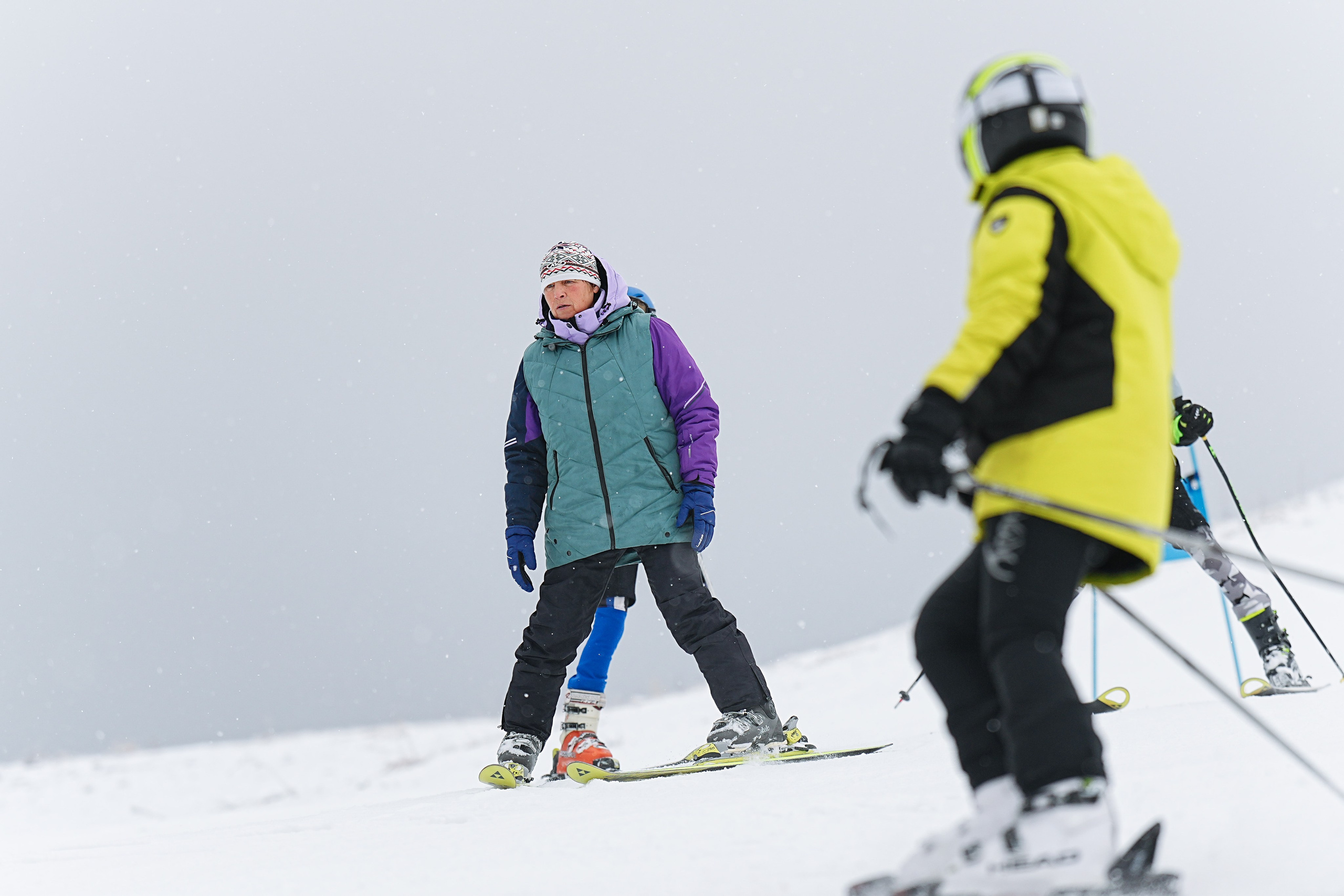 Горные лыжи. Первенство Центрального Федерального Округа. GS U14 Шуколово. Фотограф Студитский Евгений