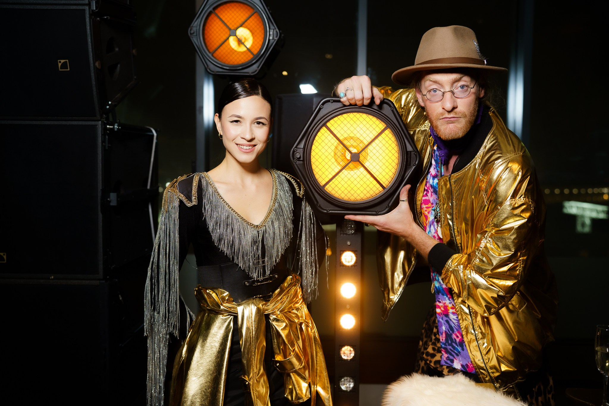 Традиционная золотая вечеринка INTERIOR+DESIGN, приуроченная к выходу главного номера года Gold Edition 2024. Фотограф Василий Буланов